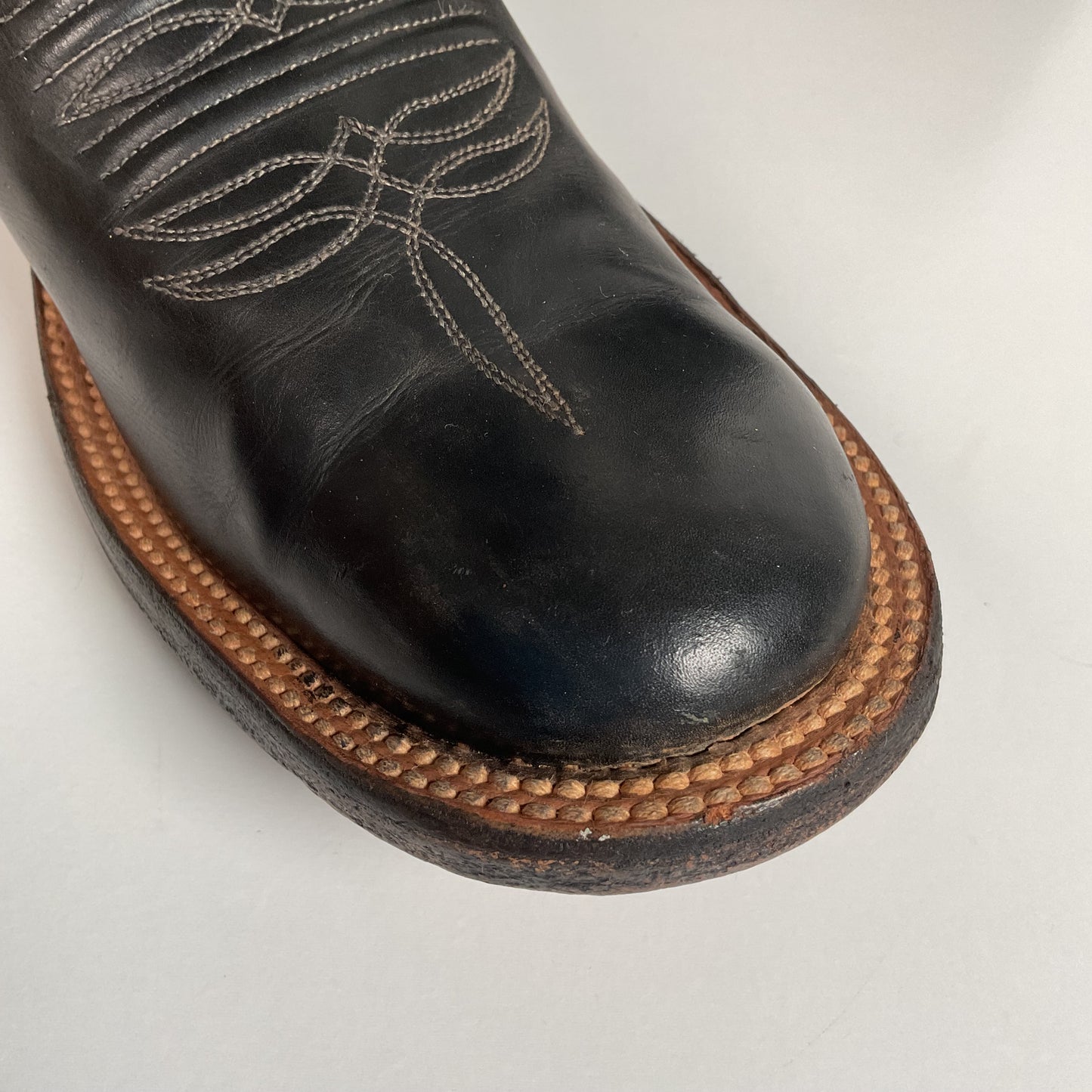 Rios Of Mercedes Soft Black Roper Boots Men’s 6.5 D | Women’s 7.5 USA