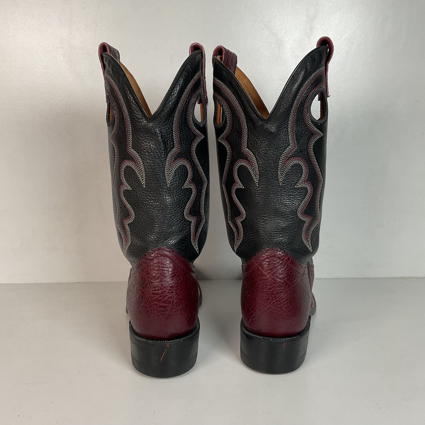Boulet Buckaroo Cowgirl Boots 7.5 C Punchy Rodeo Collection
