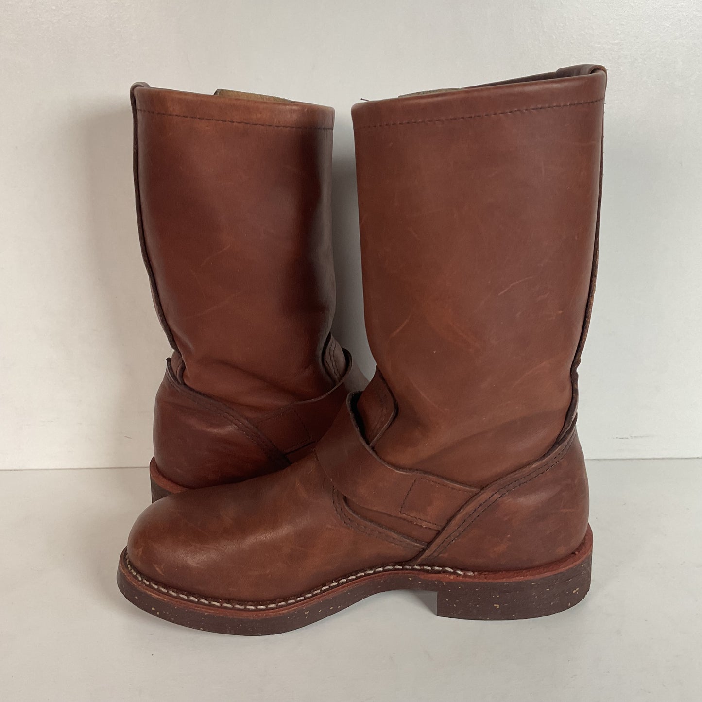 Red Wing Amber Engineer Harness Boots 4 Men’s | 5.5 Women’s Style 2991 Cork Sole