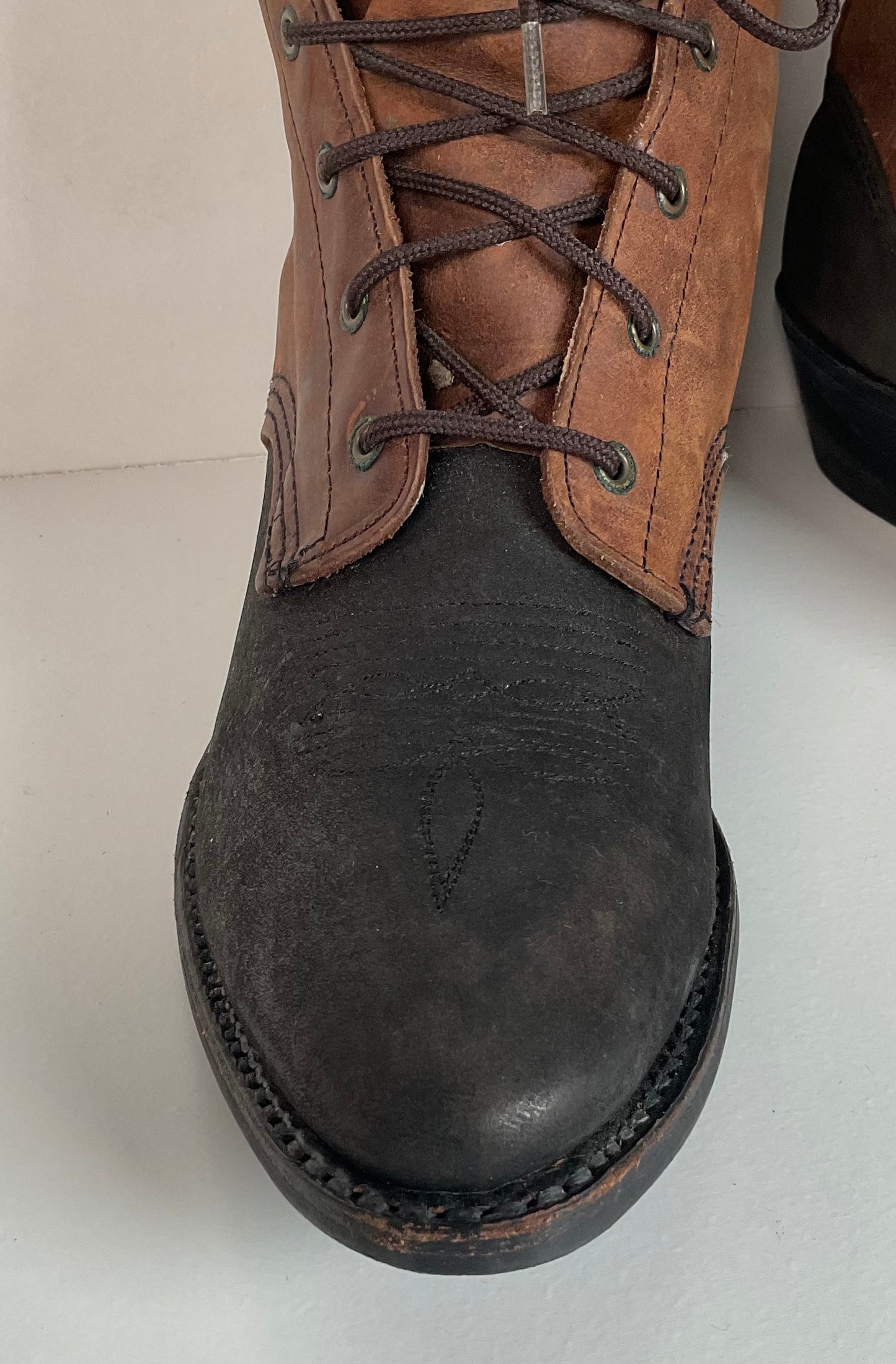 Vintage Women’s Abilene Granny Packer Boots 9.5 M USA Made