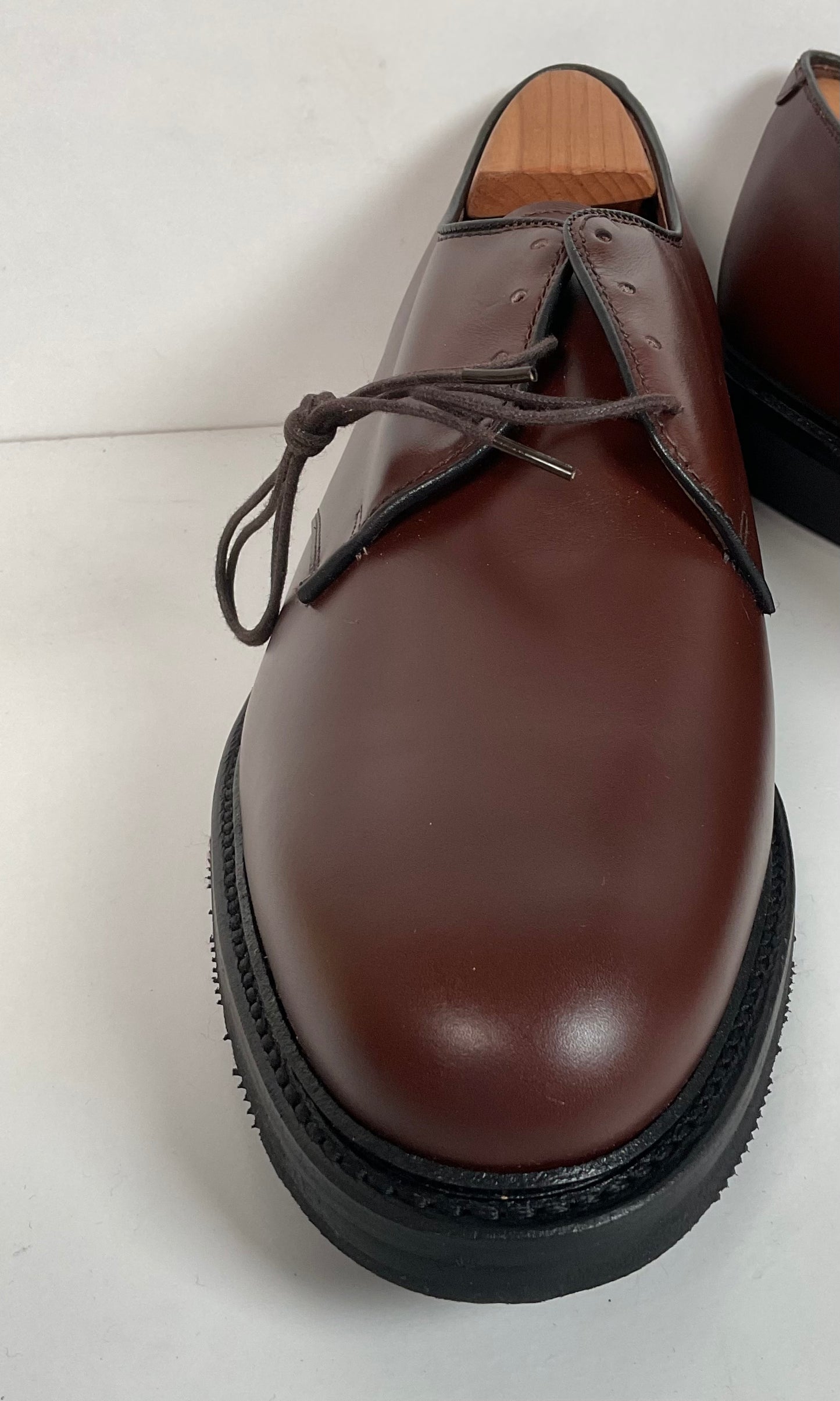 Vintage Allen Edmonds Globetrotter Weekender Shoes 9 D Plain Toe