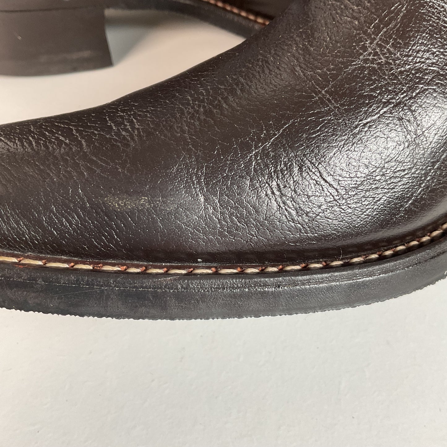 Vintage 1970s Texas Brand Water Buffalo Cowboy Boots 13 D USA Made Exotic