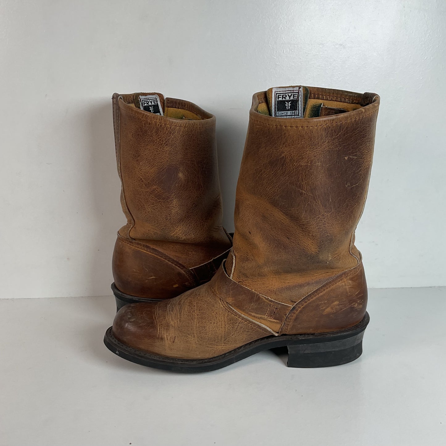 Frye Women’s 12 R Engineer Harness Boots 9 M USA Made Retired