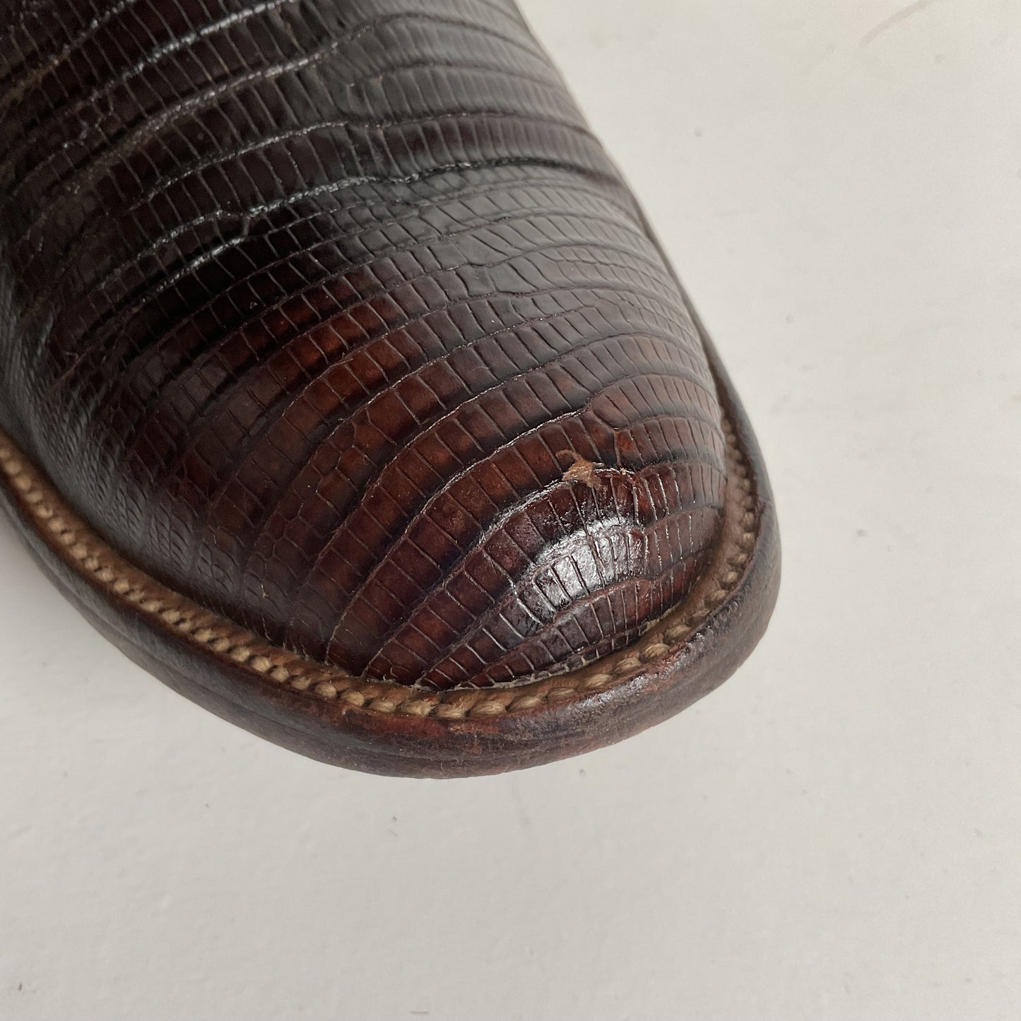 Vintage Rios Of Mercedes Lizard Teju 9.5 D USA Made