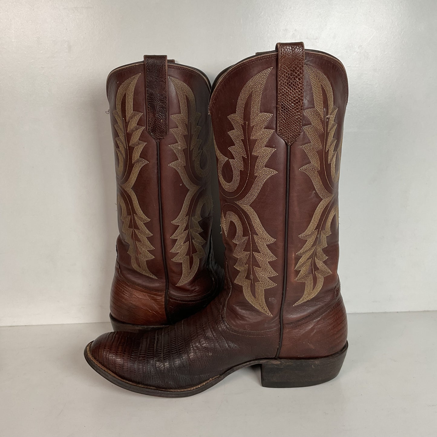Vintage Rios Of Mercedes Lizard Teju 9.5 D USA Made
