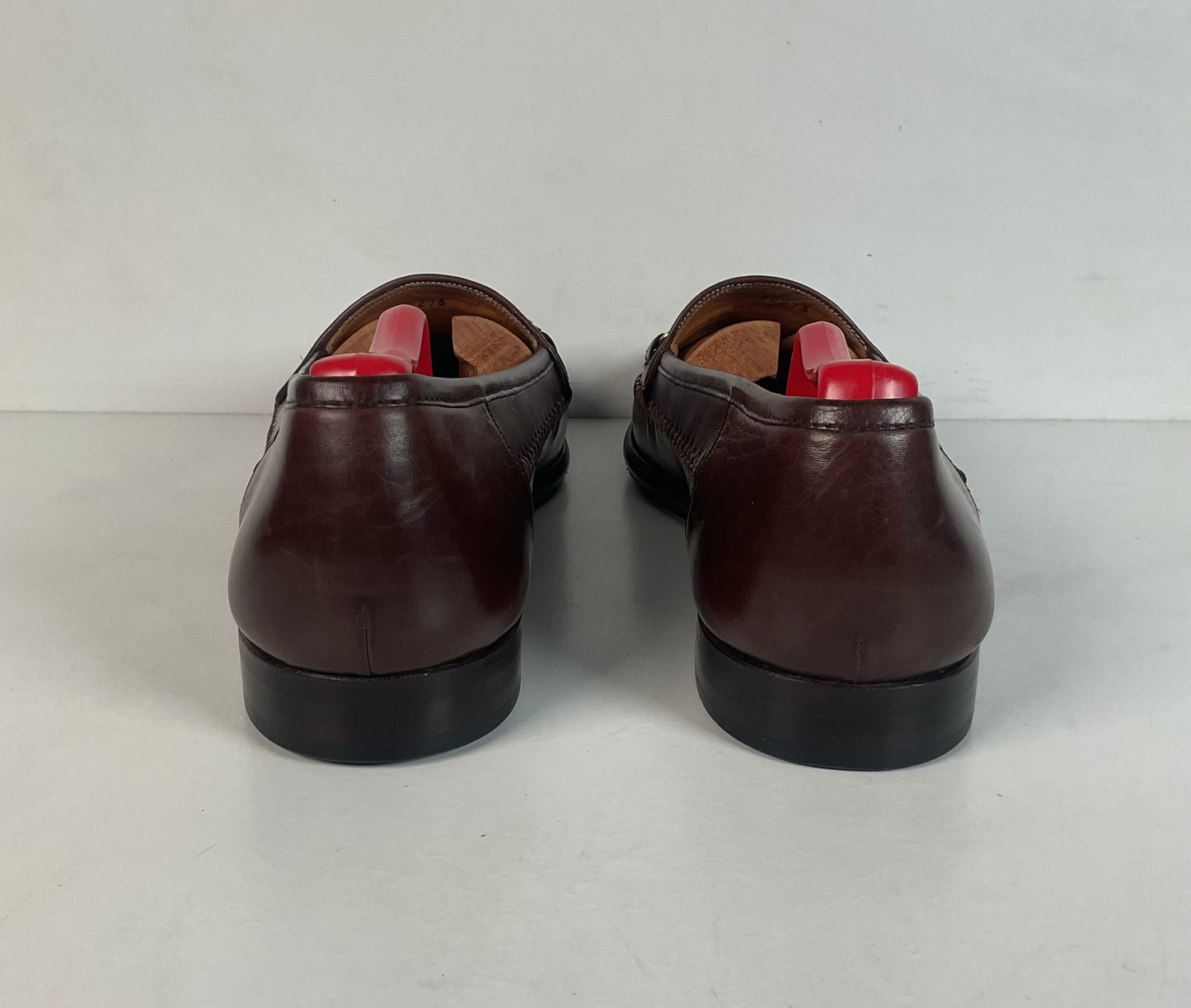 Recrafted Mezlan Crocodile Tassel Loafers 10 M Moc Toe