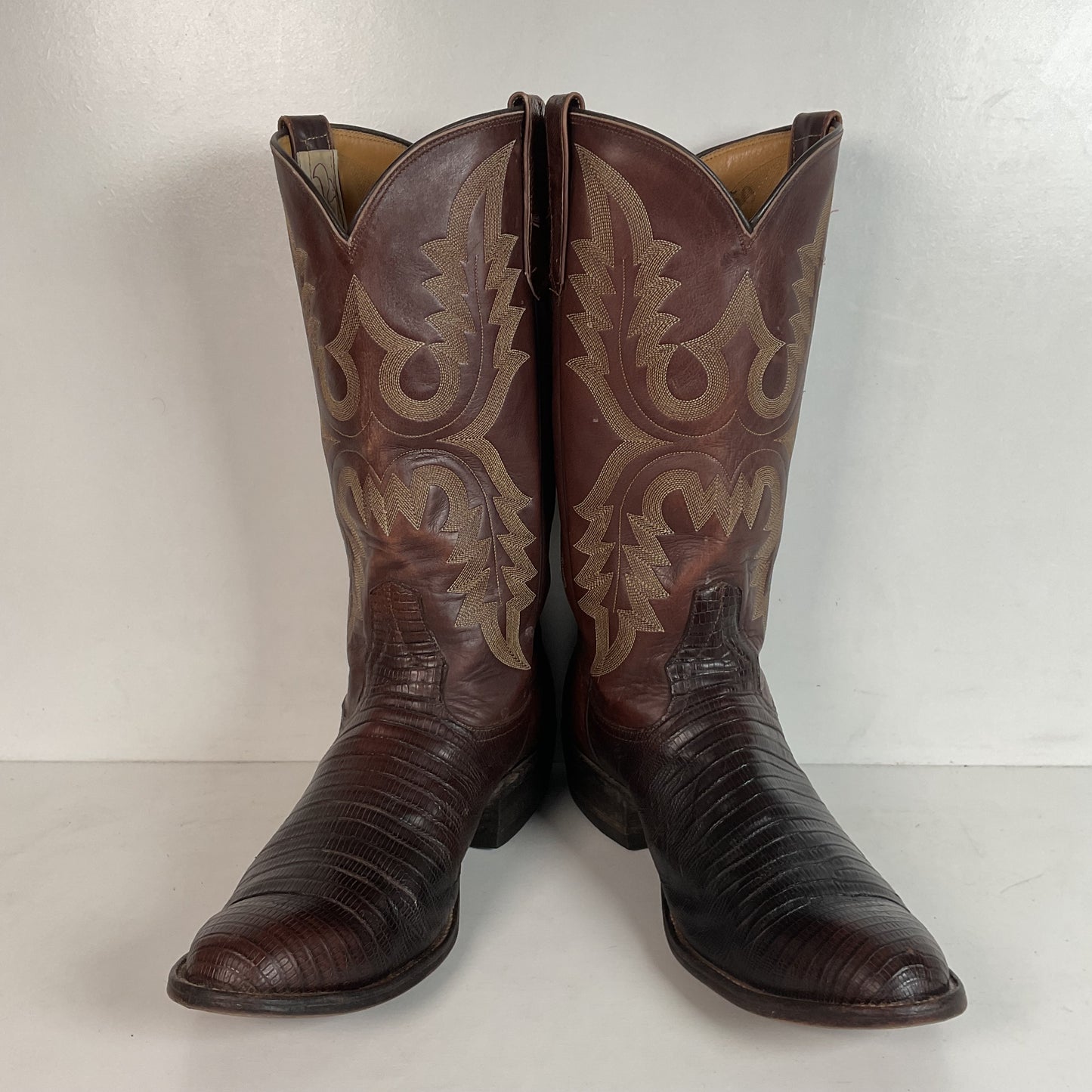 Vintage Rios Of Mercedes Lizard Teju 9.5 D USA Made