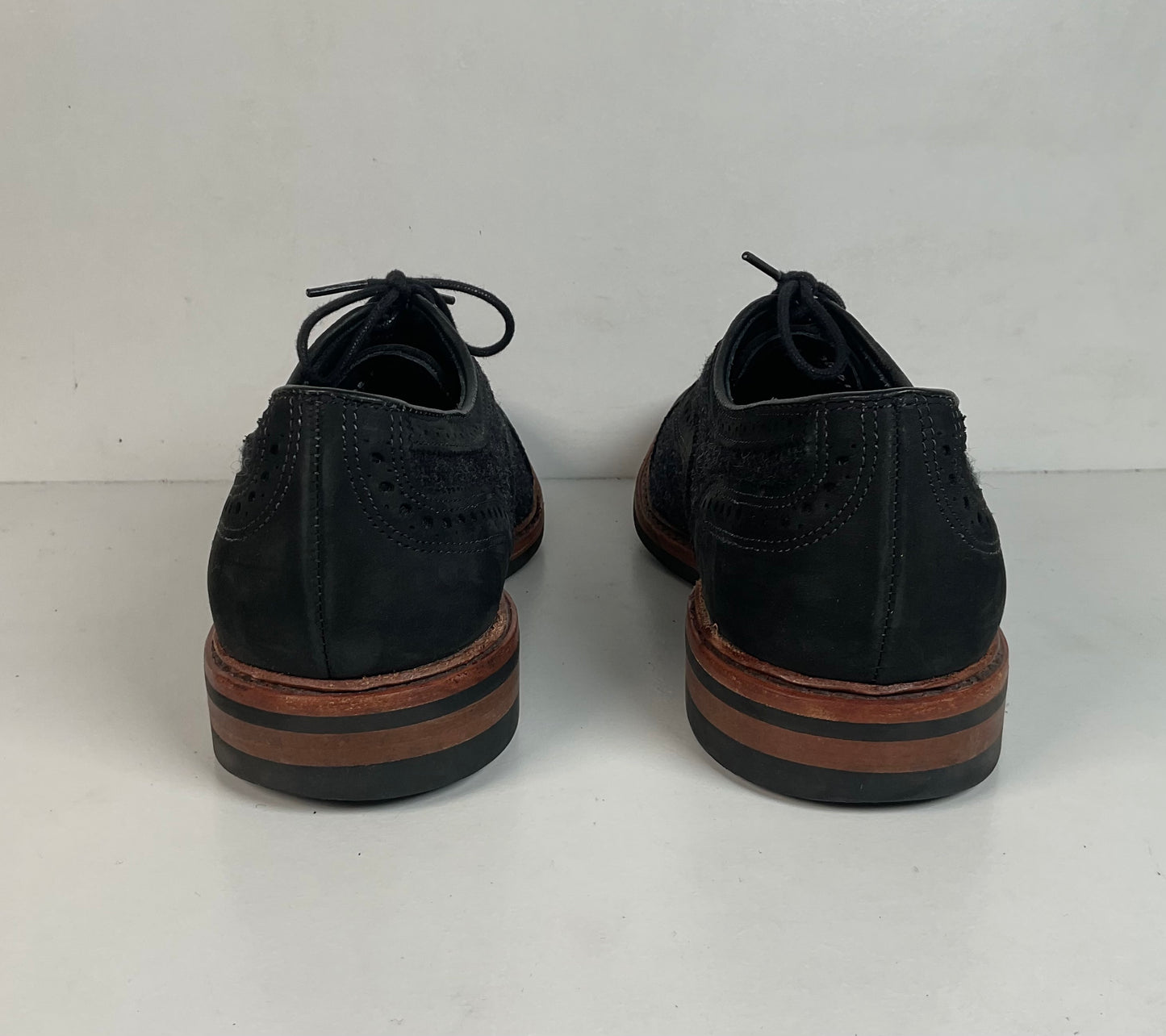 Allen Edmonds Strandmok Cap Toe Oxford Shoes 10 EEE Dainite Soles Retired