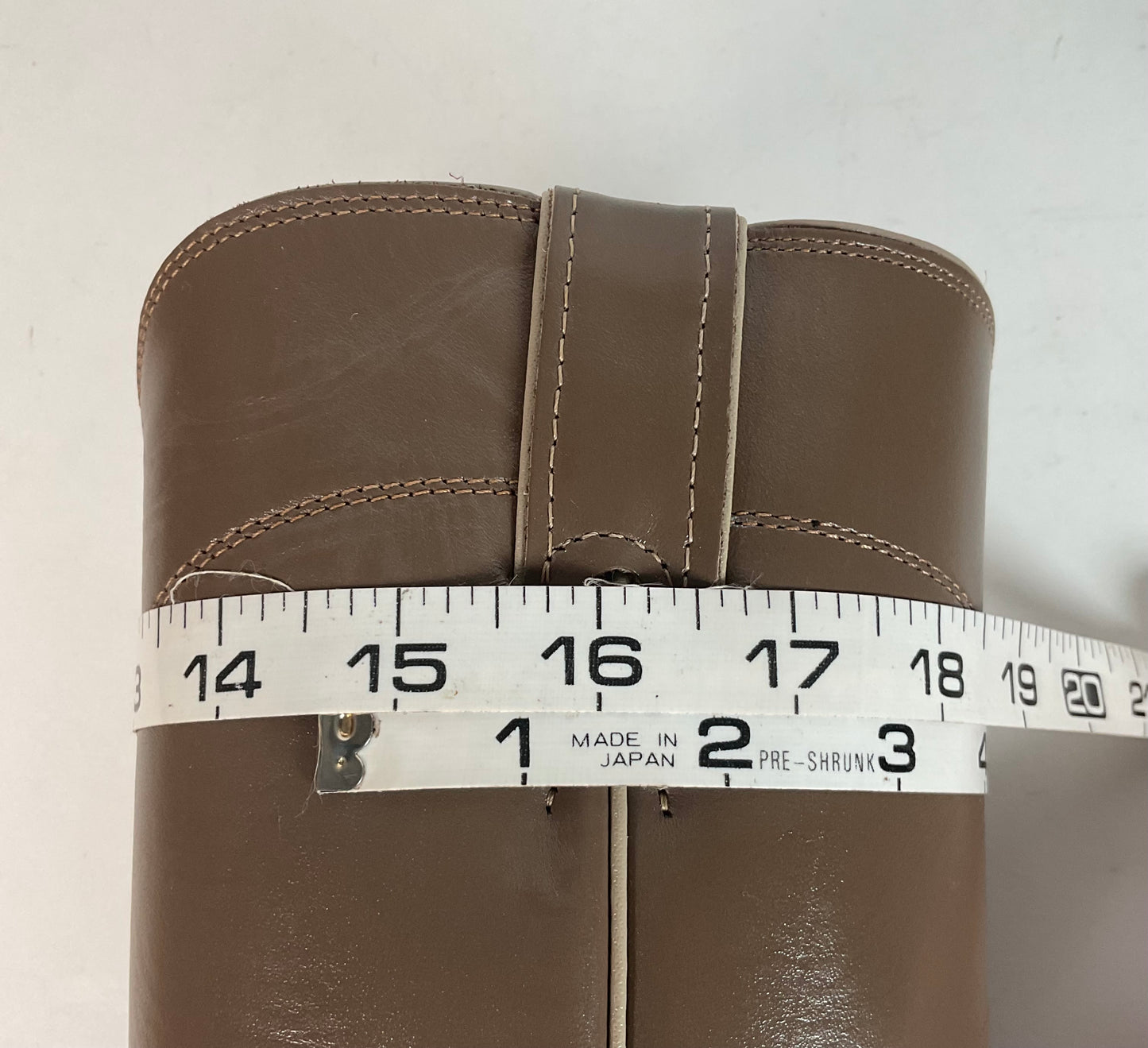 Justin Men’s Taupe Grey Roper Boots 9 D USA Made