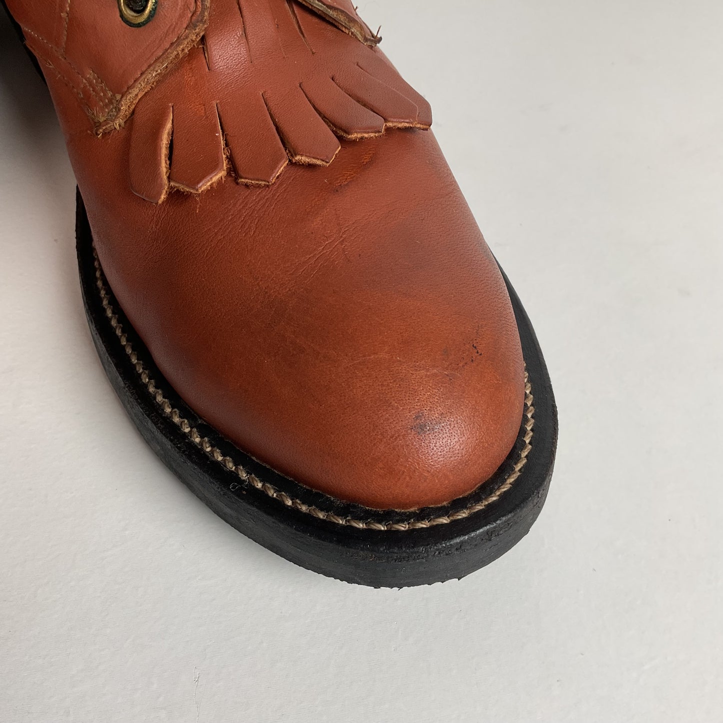 Vintage Men’s Western Packer Boots 10.5 B (Narrow) USA Made