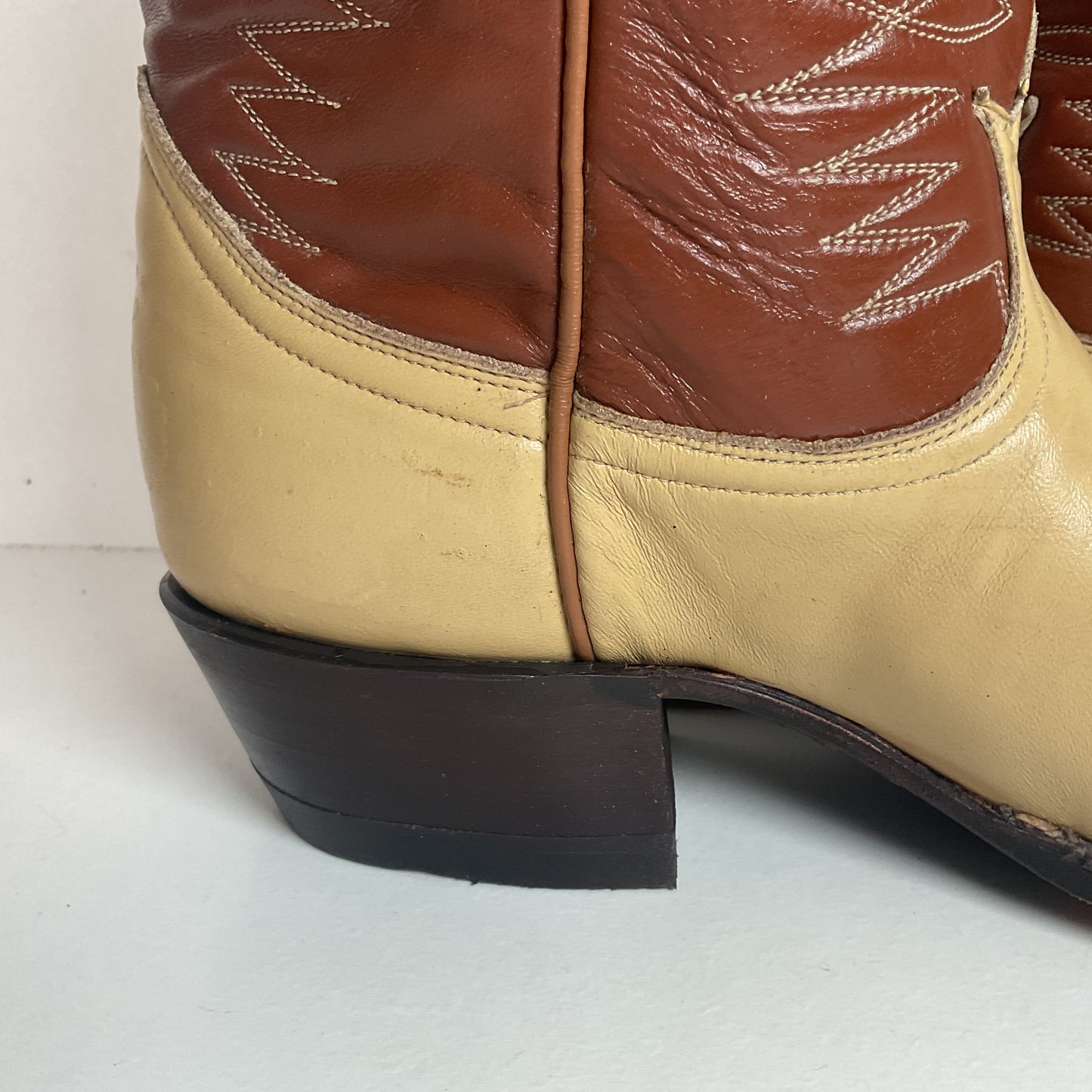 Tony Lama Urban Cowboy Boots Men’s 7 B | Women’s 8 Gold Label USA Made