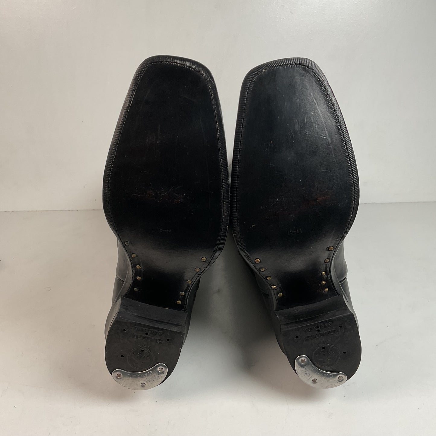 Vintage J. R. Reyes Stove Pipe Cowboy Boots 10.5 Custom Buckaroo