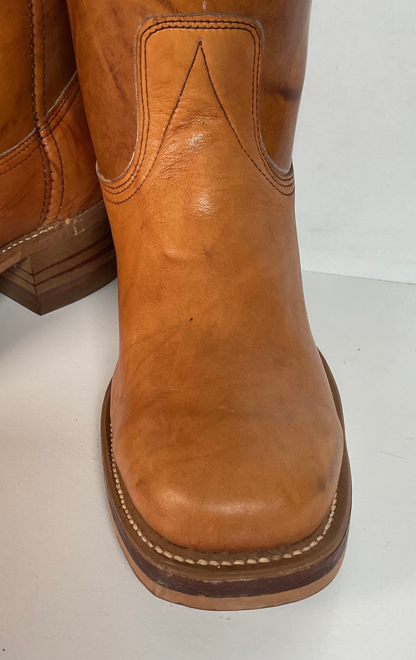 Vintage Westex All American Made Campus Boots Men’s 8 D | Women’s 9 Chunky 70s
