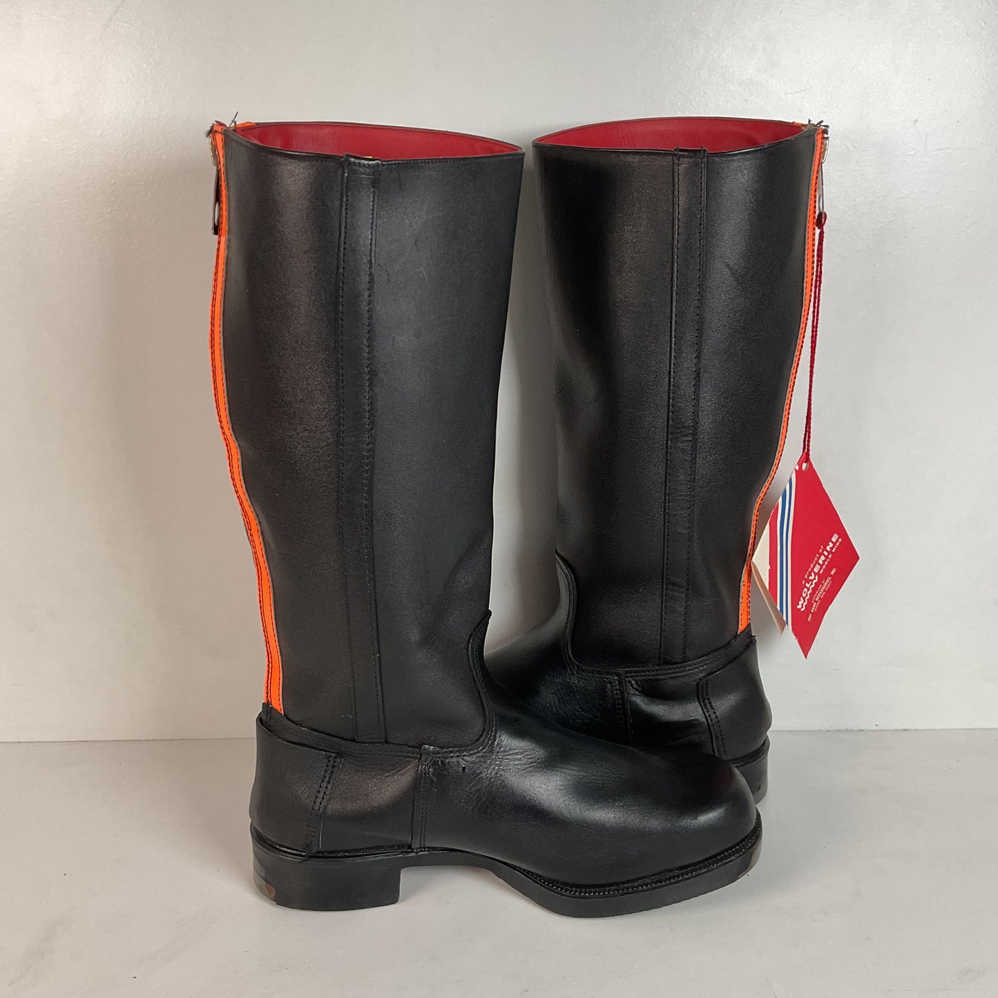 Vintage 1970s Wolverine Top Gear Motorcycle Boots UK 8 | US 9 Soft Toe