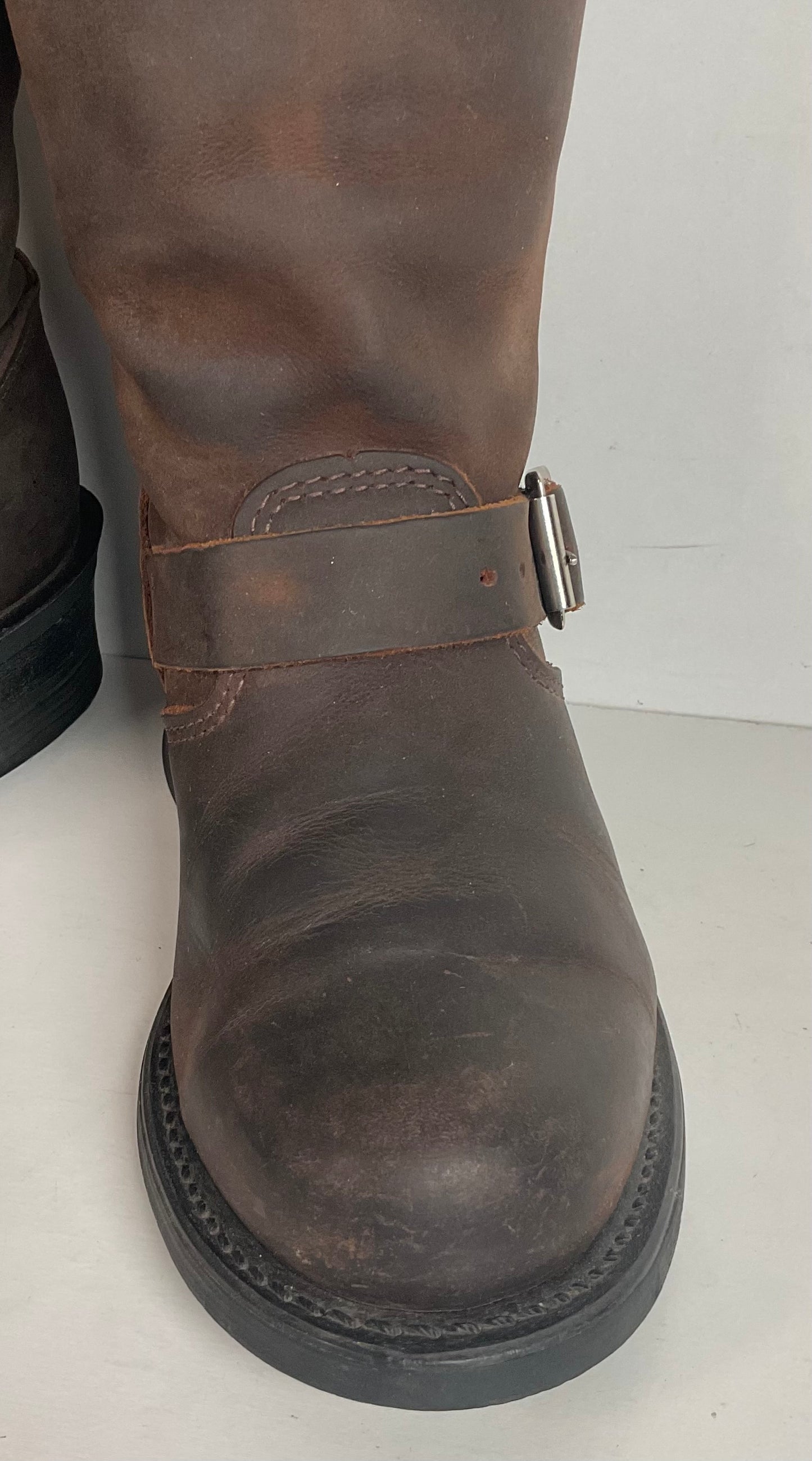 Frye Women’s 12 R Harness Engineer Boots 77400 6 M USA Made Shorty