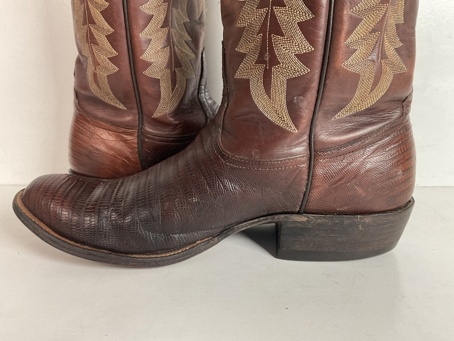 Vintage Rios Of Mercedes Lizard Teju 9.5 D USA Made