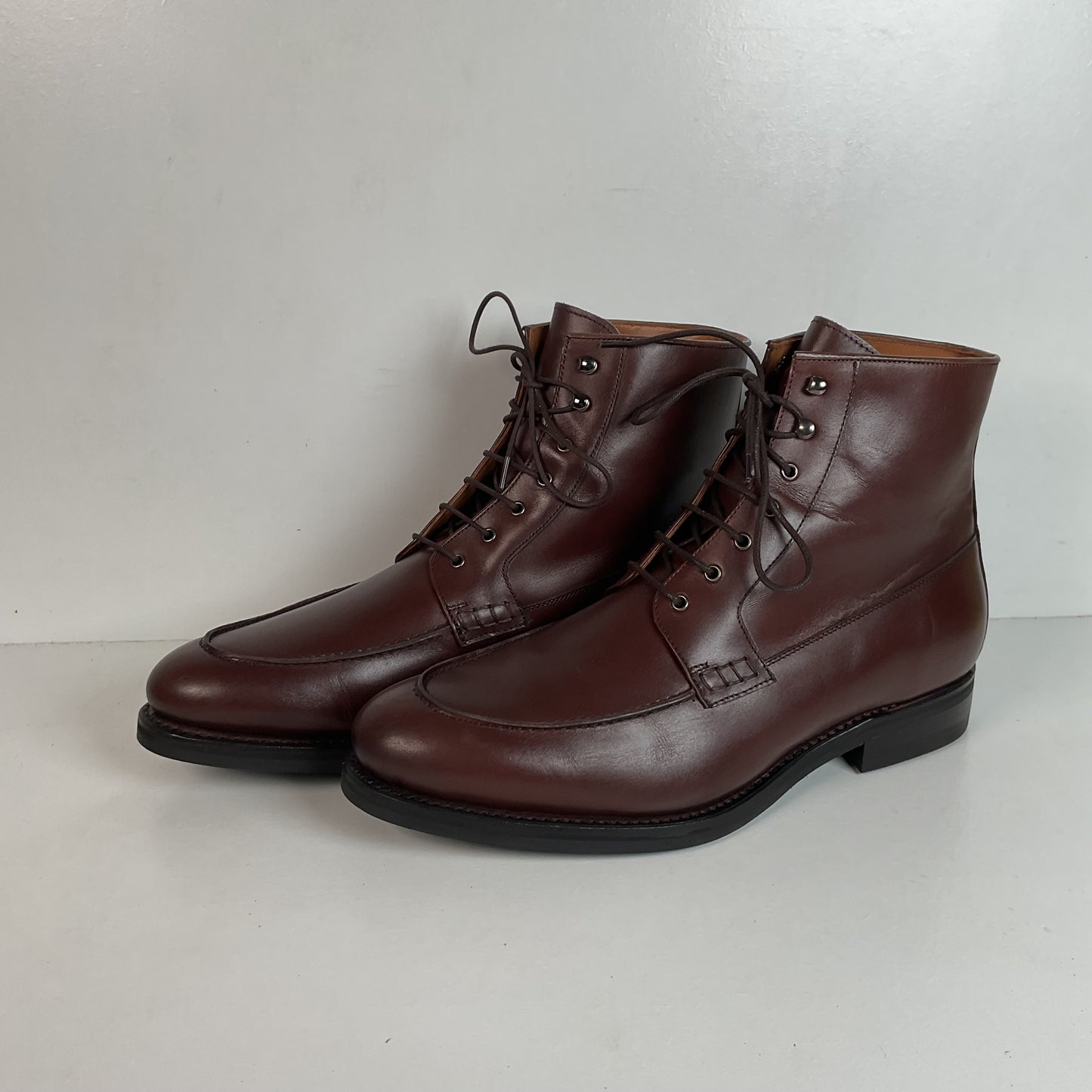 Idrese Magellan Moc Toe Boots 11 EE Lace Up Dainite Brick Sole