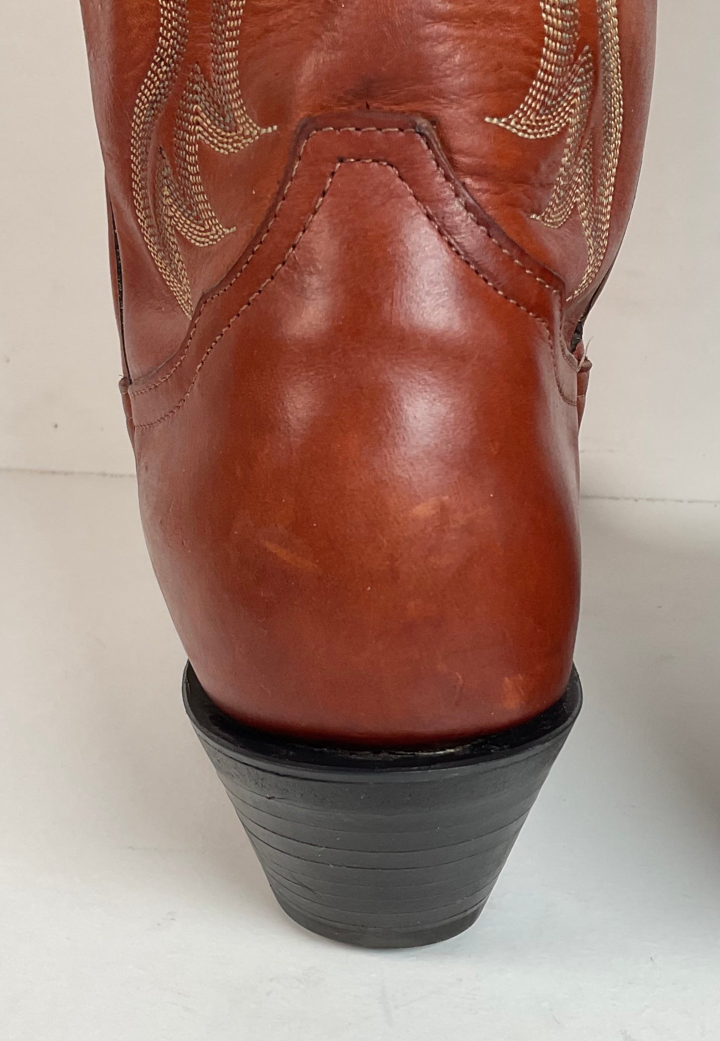 Vintage Tony Lama Rattlesnake Wingtip Cowboy Boots 10 D Diamondback Snakeskin