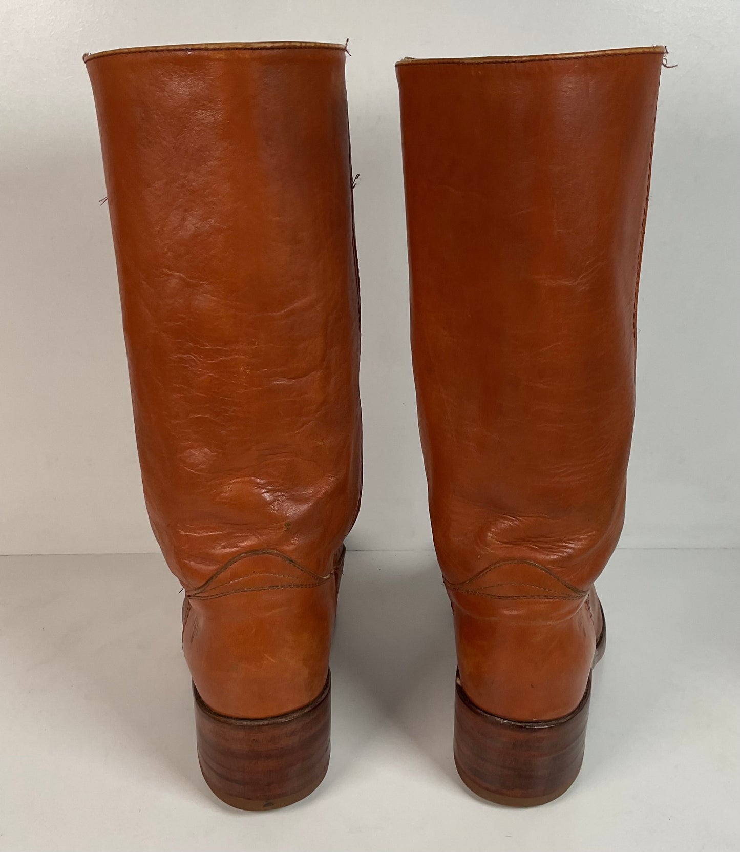 Frye Campus Boots 10 D USA Made Chunky Vintage Recraft