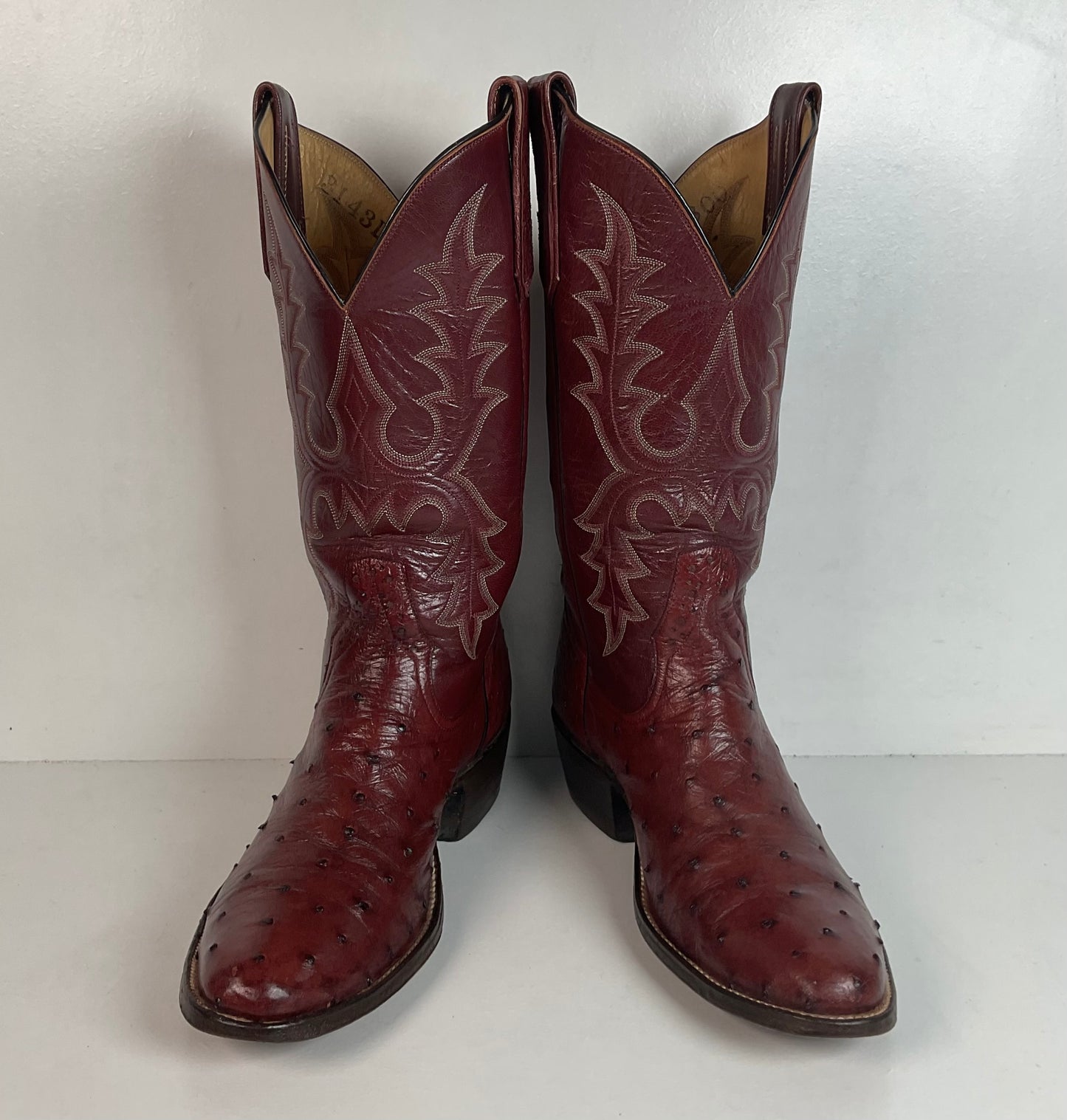 Rios Of Mercedes Full Quill Ostrich Cowboy Boots Men’s 8 | Women’s 9 Exotic