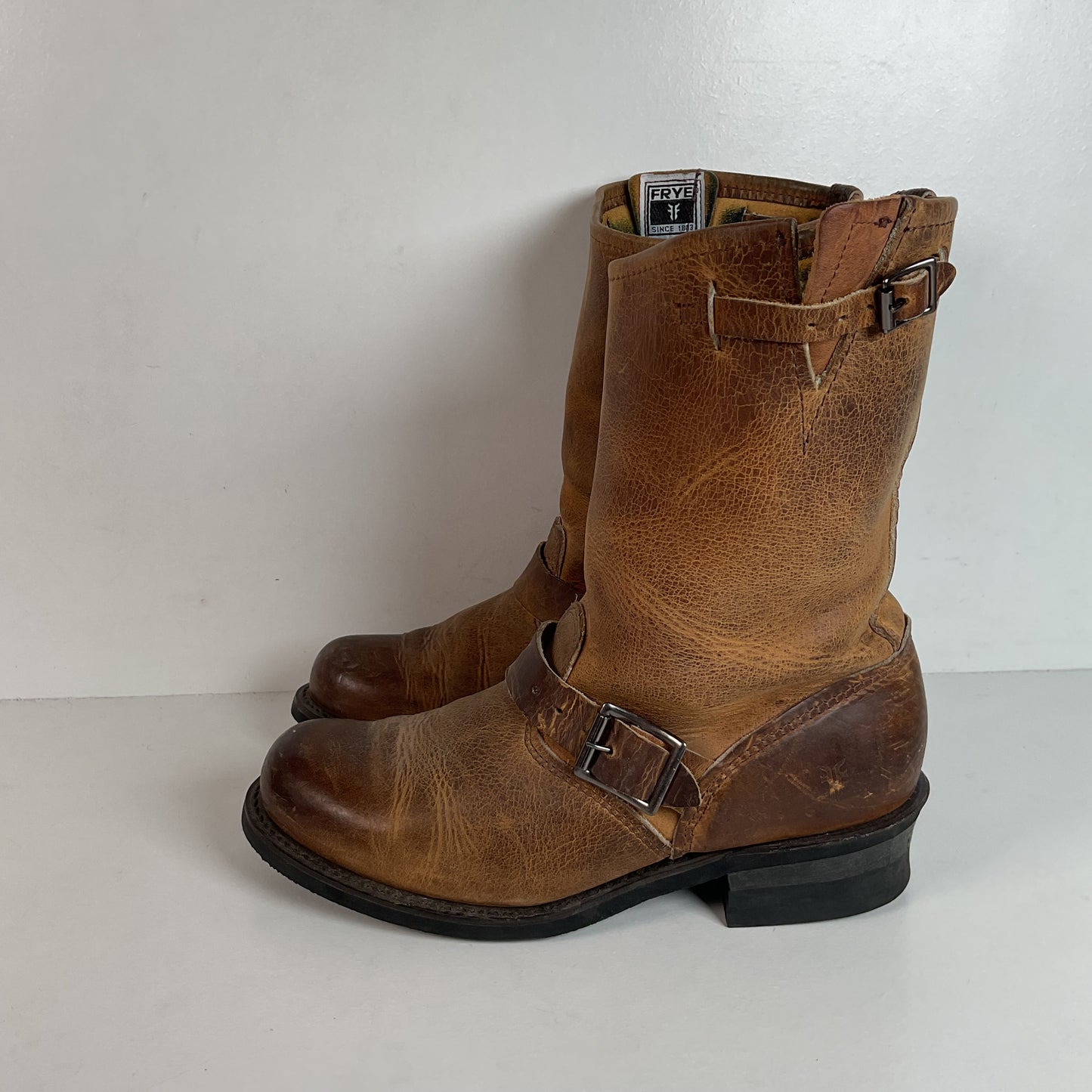 Frye Women’s 12 R Engineer Harness Boots 9 M USA Made Retired