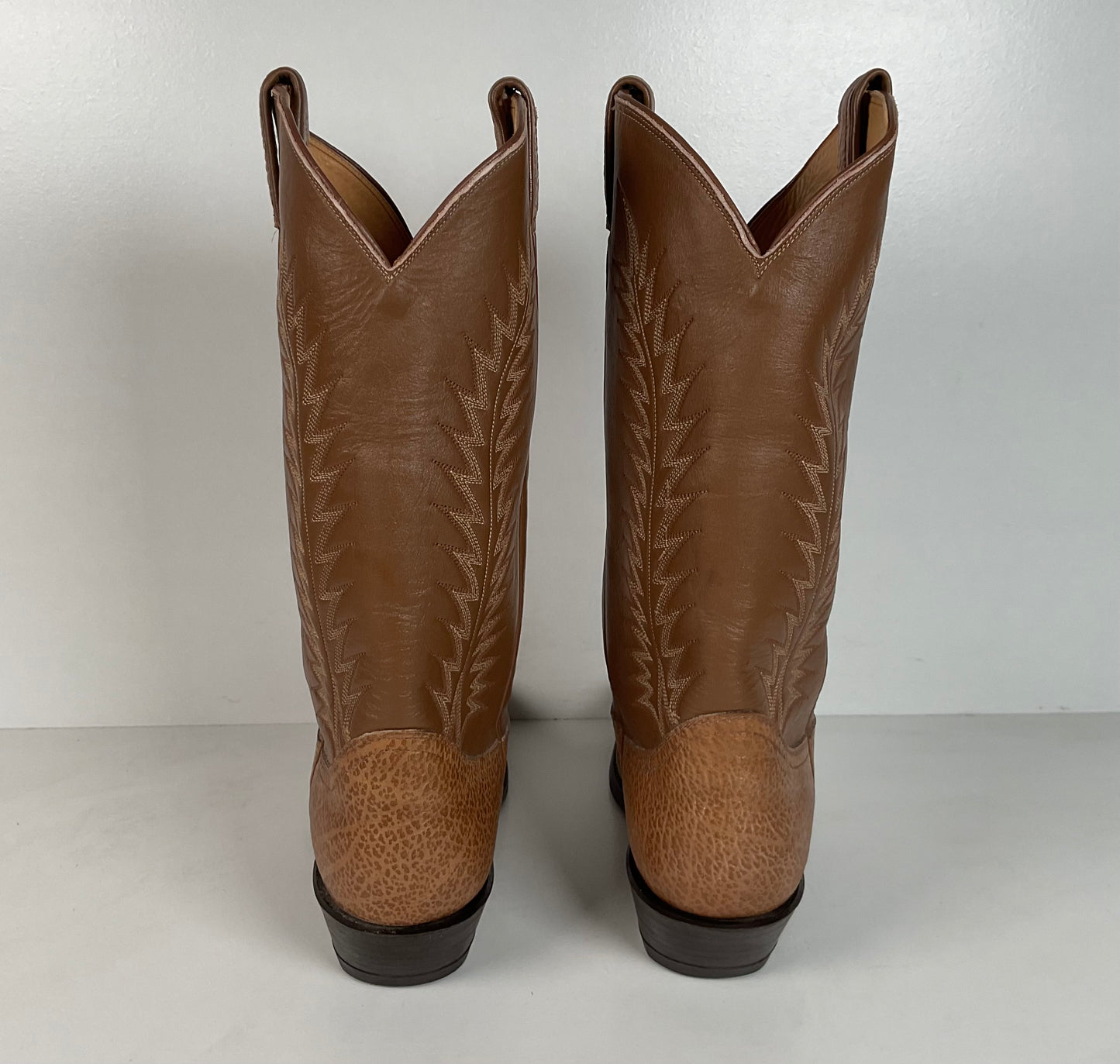Vintage Tony Lama Cowboy Boots | Bullhide | Gold Label | USA Made | Men’s 9 D