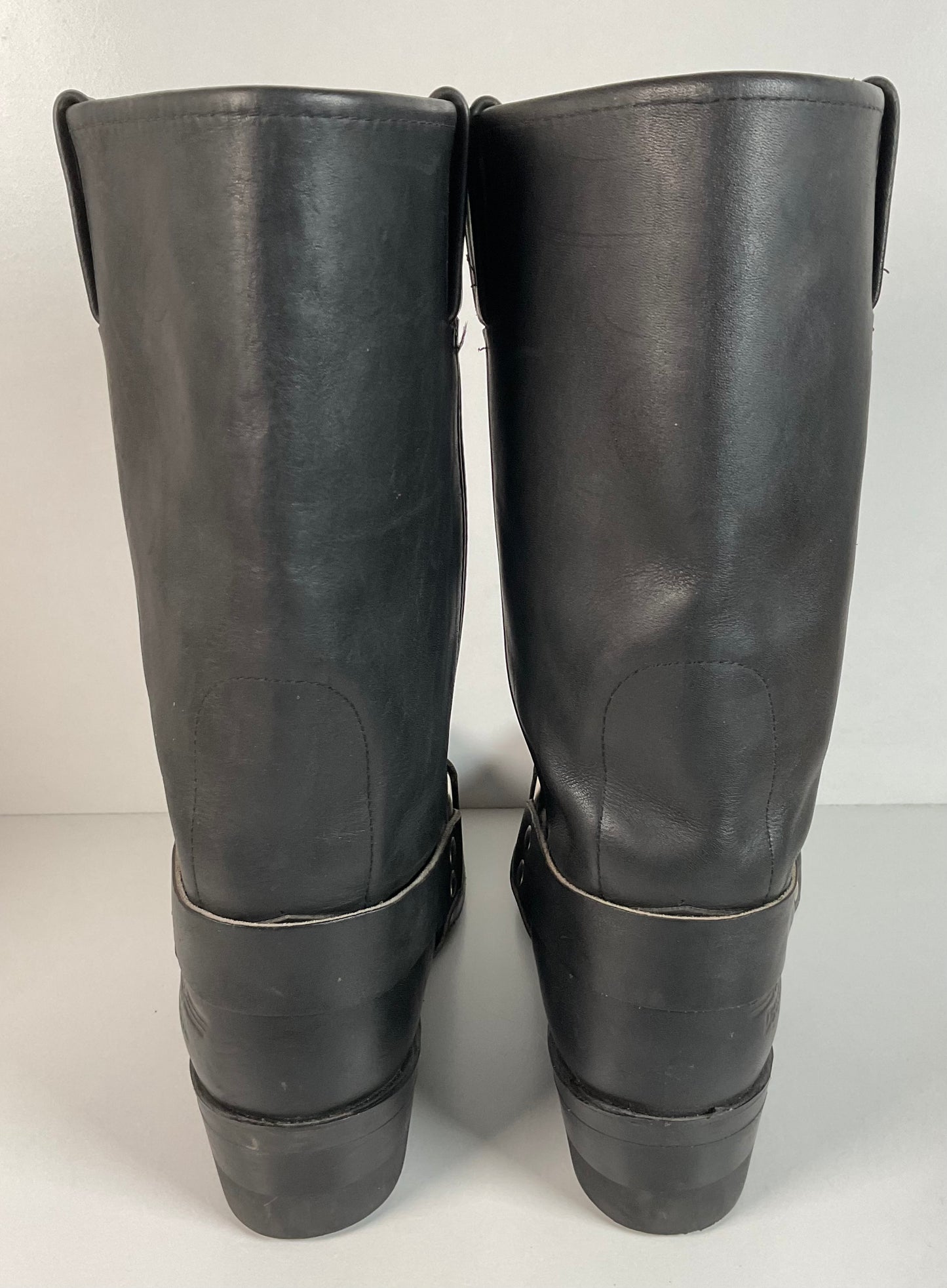 Harley Davidson Steel Toe Engineer Harness Boots 12 D O-Ring