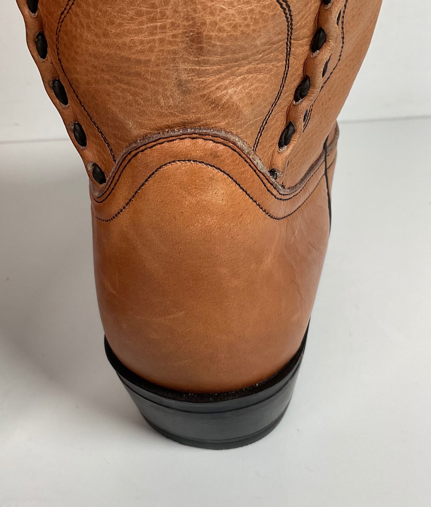 Dan Post Buck Lace Cowboy Work Boots 12 EW Albany Oil Resistant