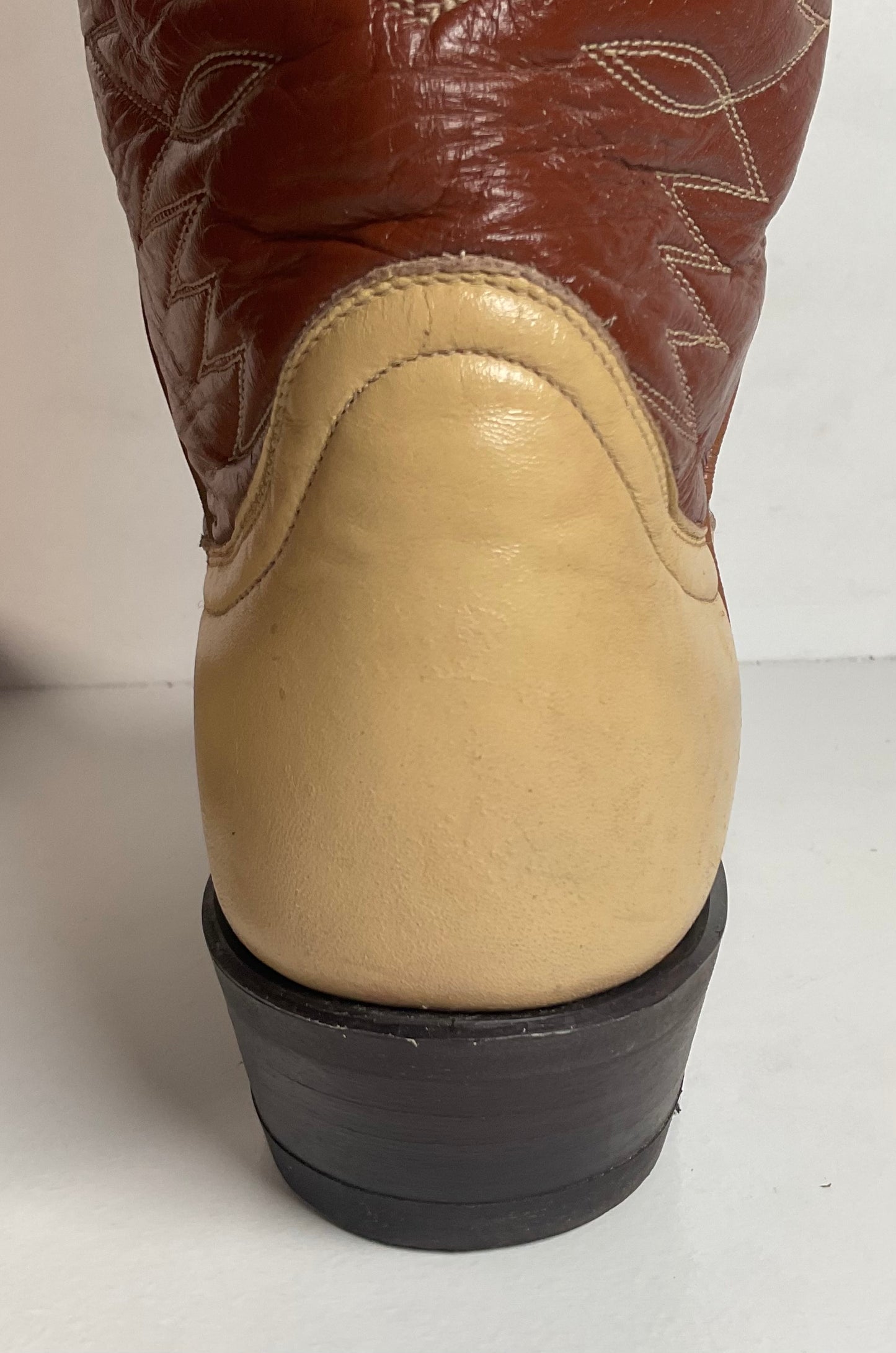 Tony Lama Urban Cowboy Boots Men’s 7 B | Women’s 8 Gold Label USA Made