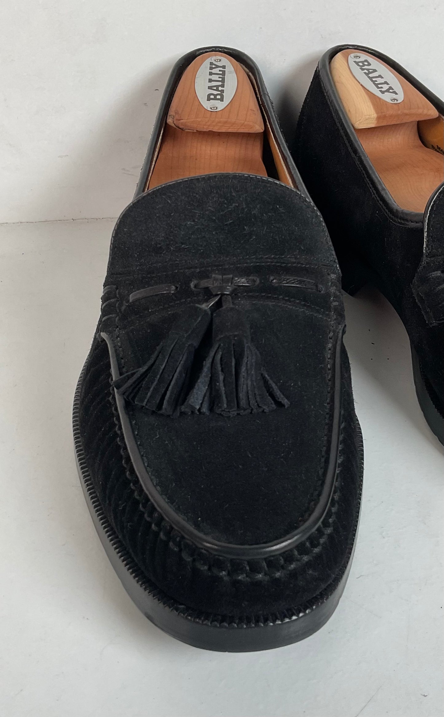 Bally & Salvatore Ferragamo Tassel Loafers 7.5 D Lot Of (2)