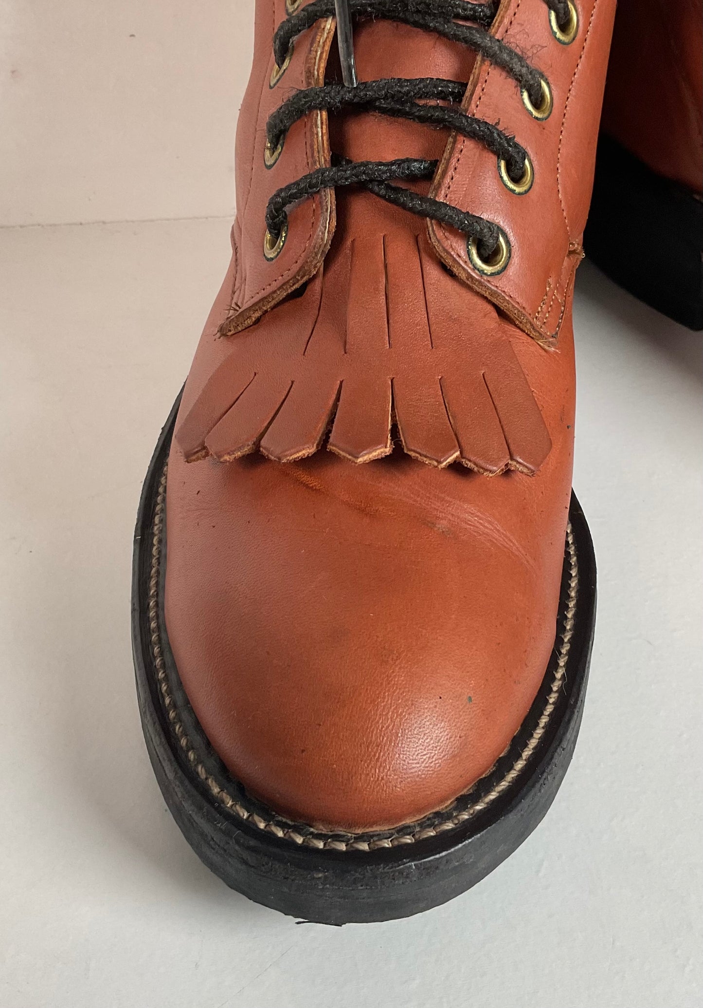 Vintage Men’s Western Packer Boots 10.5 B (Narrow) USA Made