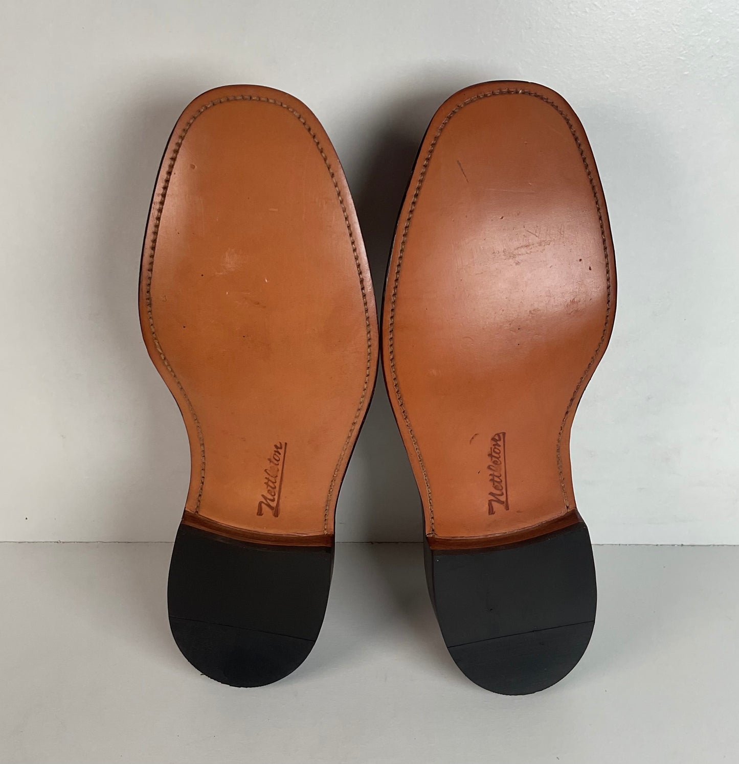 Vintage 1970s Nettleton Longwing Derby Shoes 8.5 D USA Made