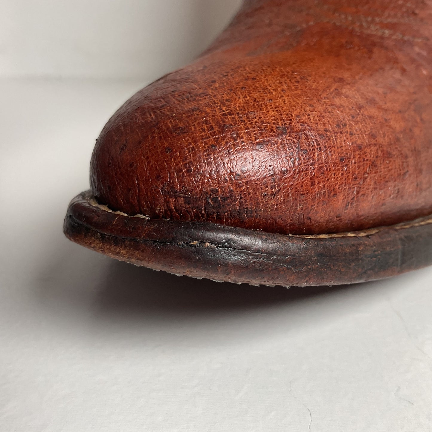 Vintage Justin Turkey Quill Cowboy Boots 9.5 D Gallapava