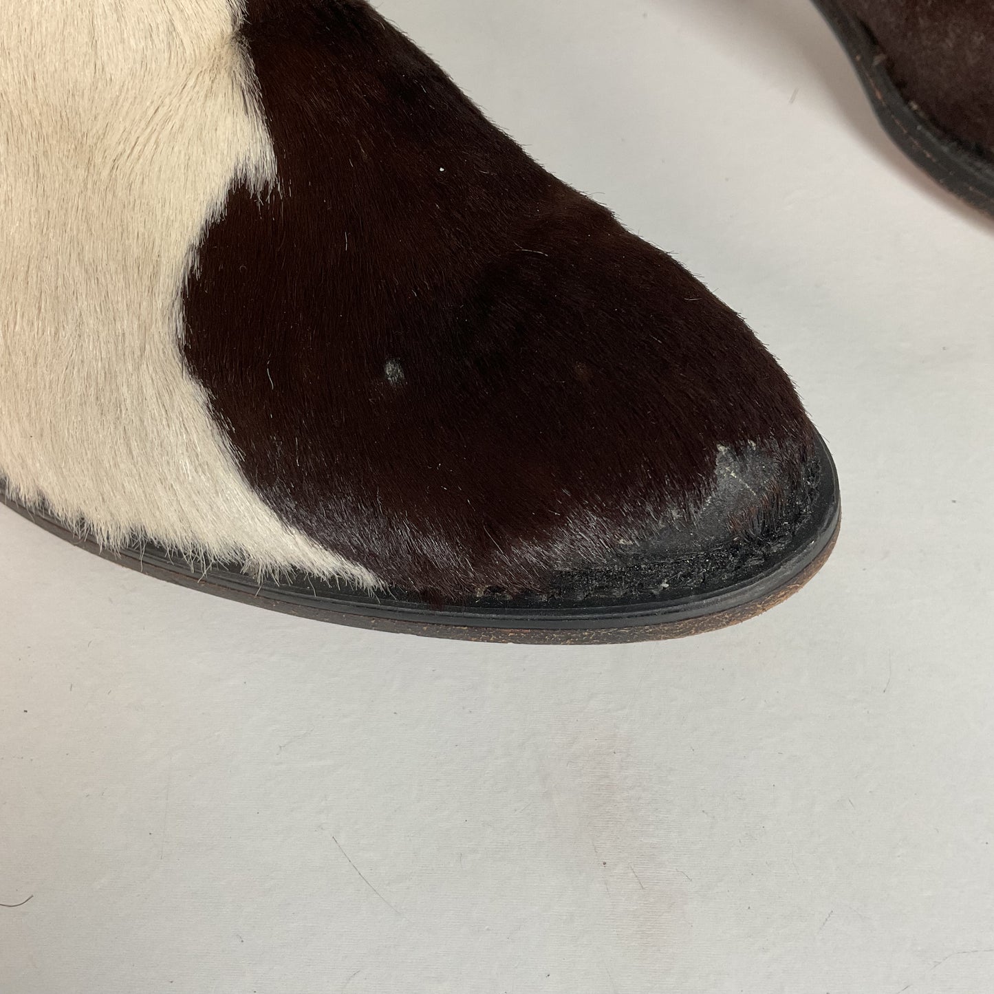 Dan Post Pony Hair On Cowhide Cowgirl Boots 7.5 M