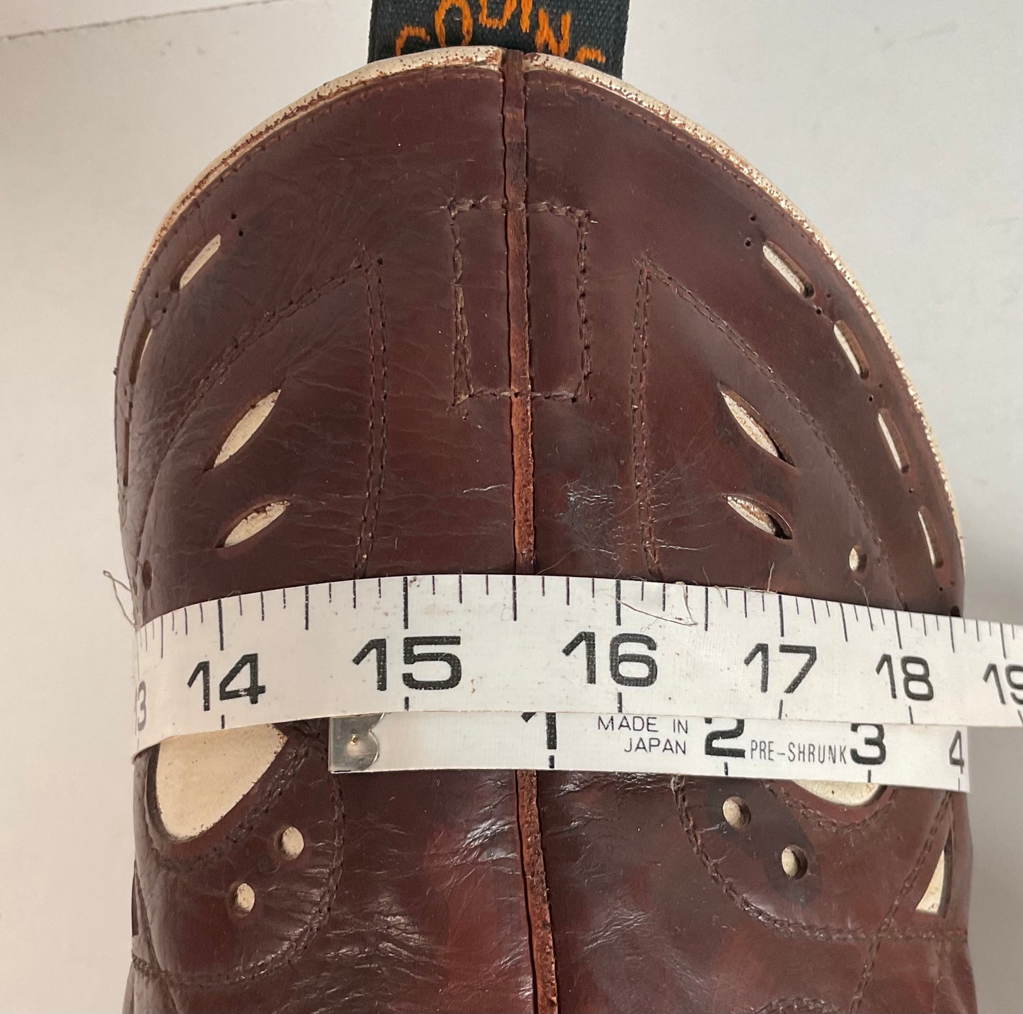 1940s Men’s Goding Pee Wee Cowboy Boots 10.5 D Butterfly Inlay