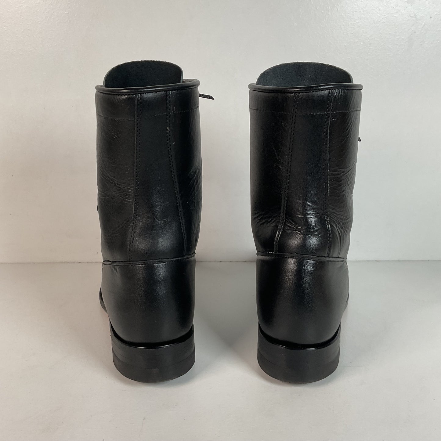 Justin Women’s Kiltie Packer Boots 8 B USA Made Lace Up