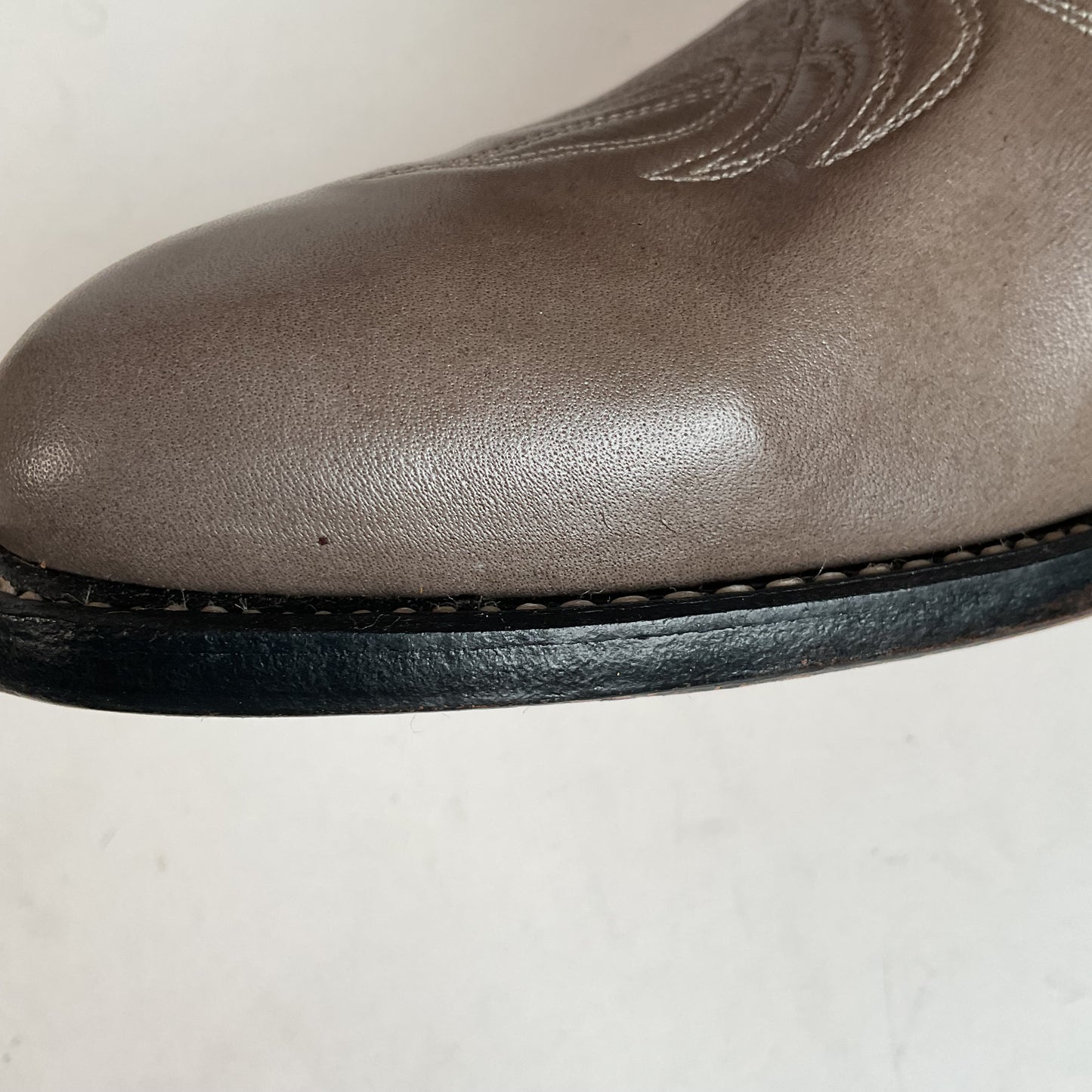 1970s Nocona Grey Cowboy Boots Men’s 8.5 B | Women 9.5
