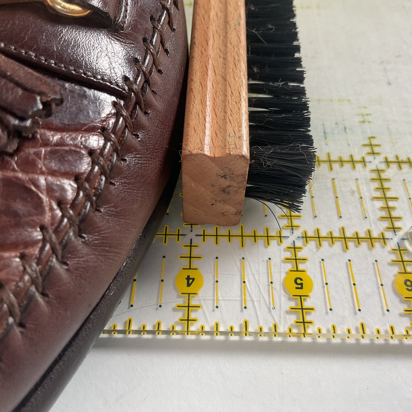 Recrafted Mezlan Crocodile Tassel Loafers 10 M Moc Toe