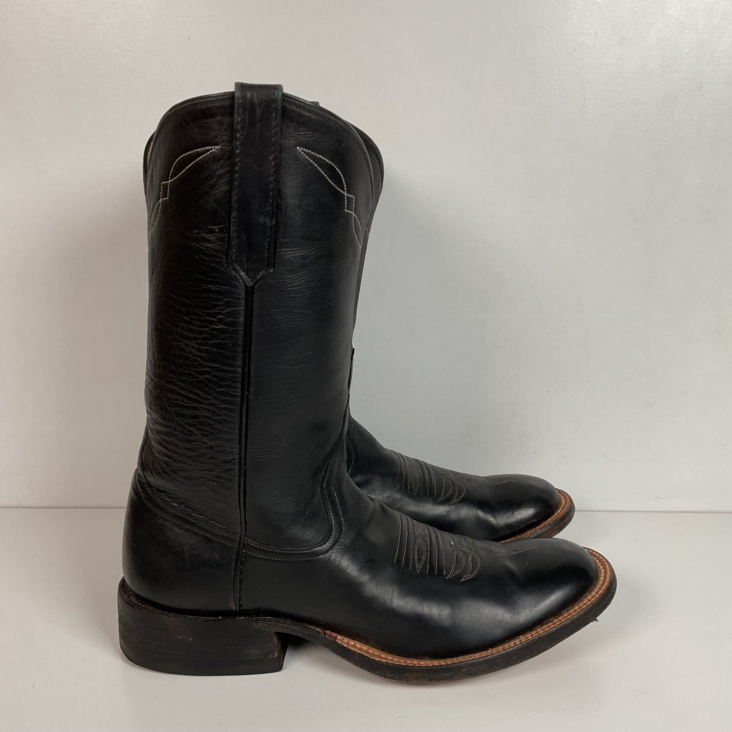 Rios Of Mercedes Soft Black Roper Boots Men’s 6.5 D | Women’s 7.5 USA