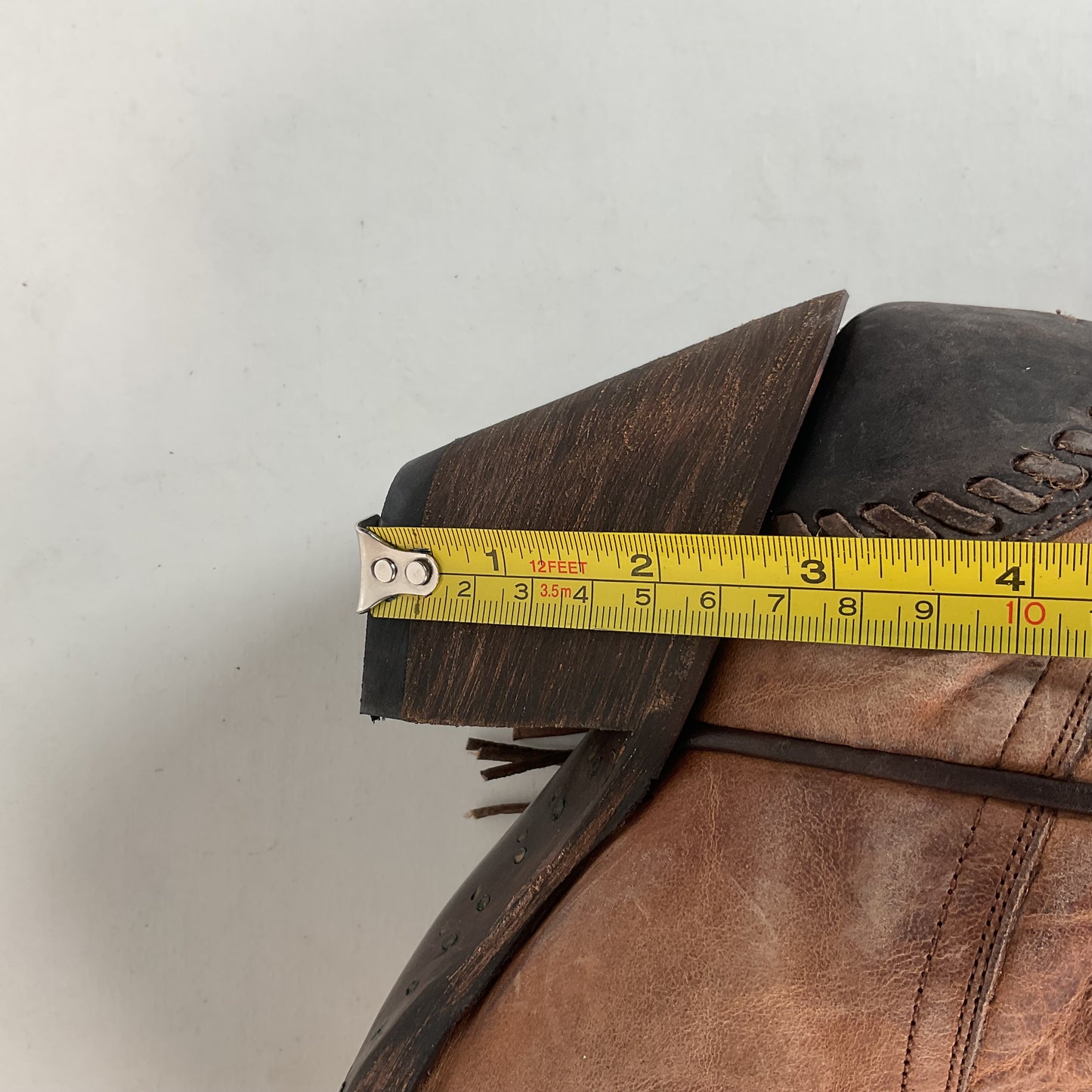 Lucchese Tucson Fringe Cowgirl Boots 9 B Wingtip