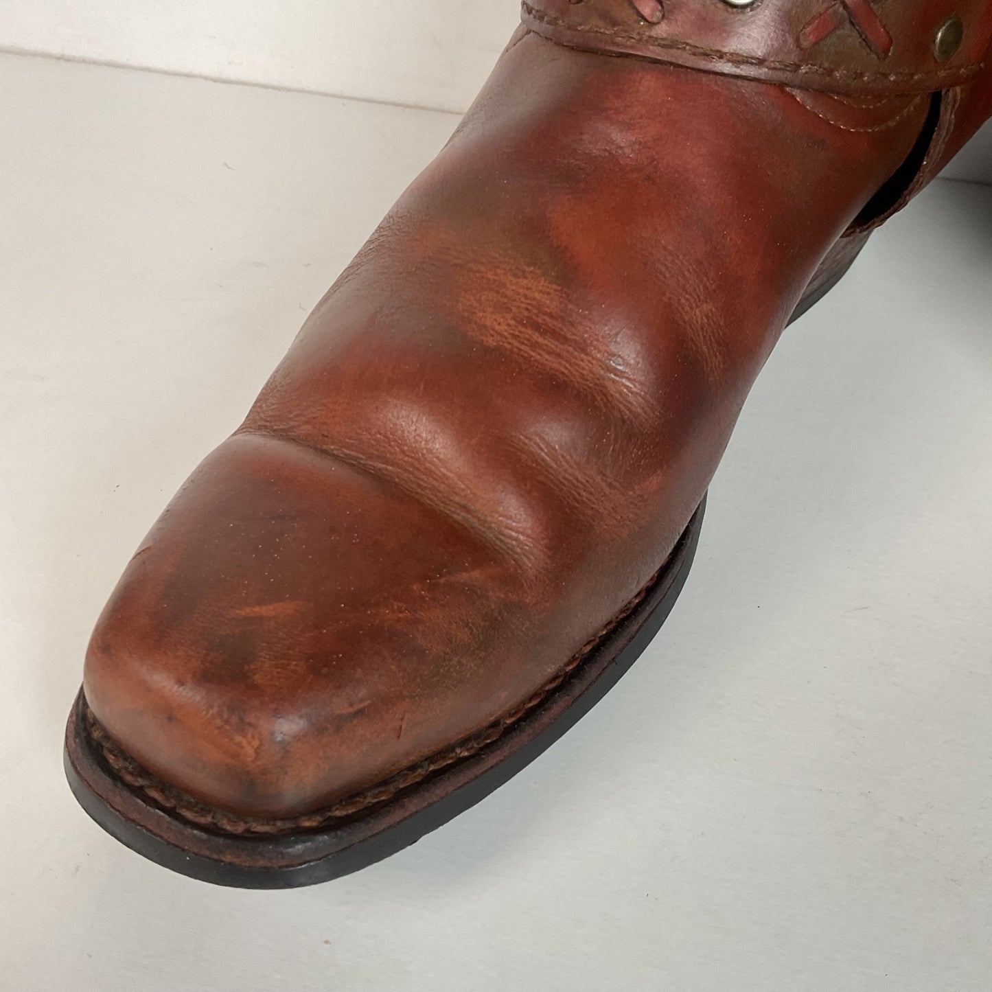 Vintage Boulet Vagabond Harness Boots Men’s 8.5 E Thrashed