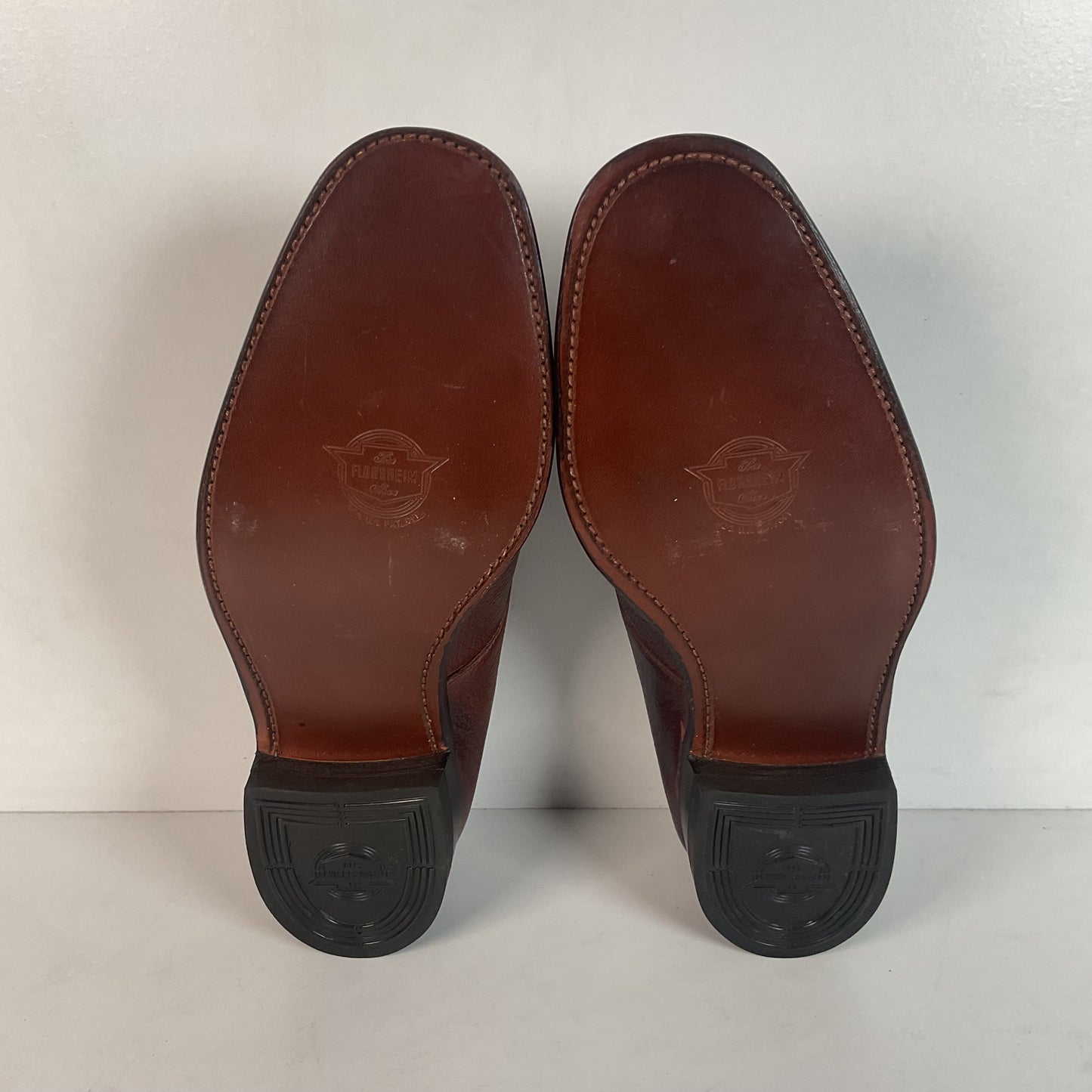 Vintage Florsheim Plain Toe Dress Shoes 10.5 3E (Wide)