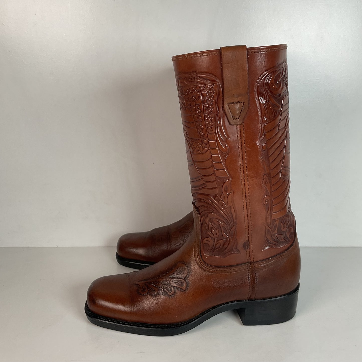 Vintage Liberty Bell Campus Boots Men’s 7 D | Women’s 8 USA Made Bicentennial