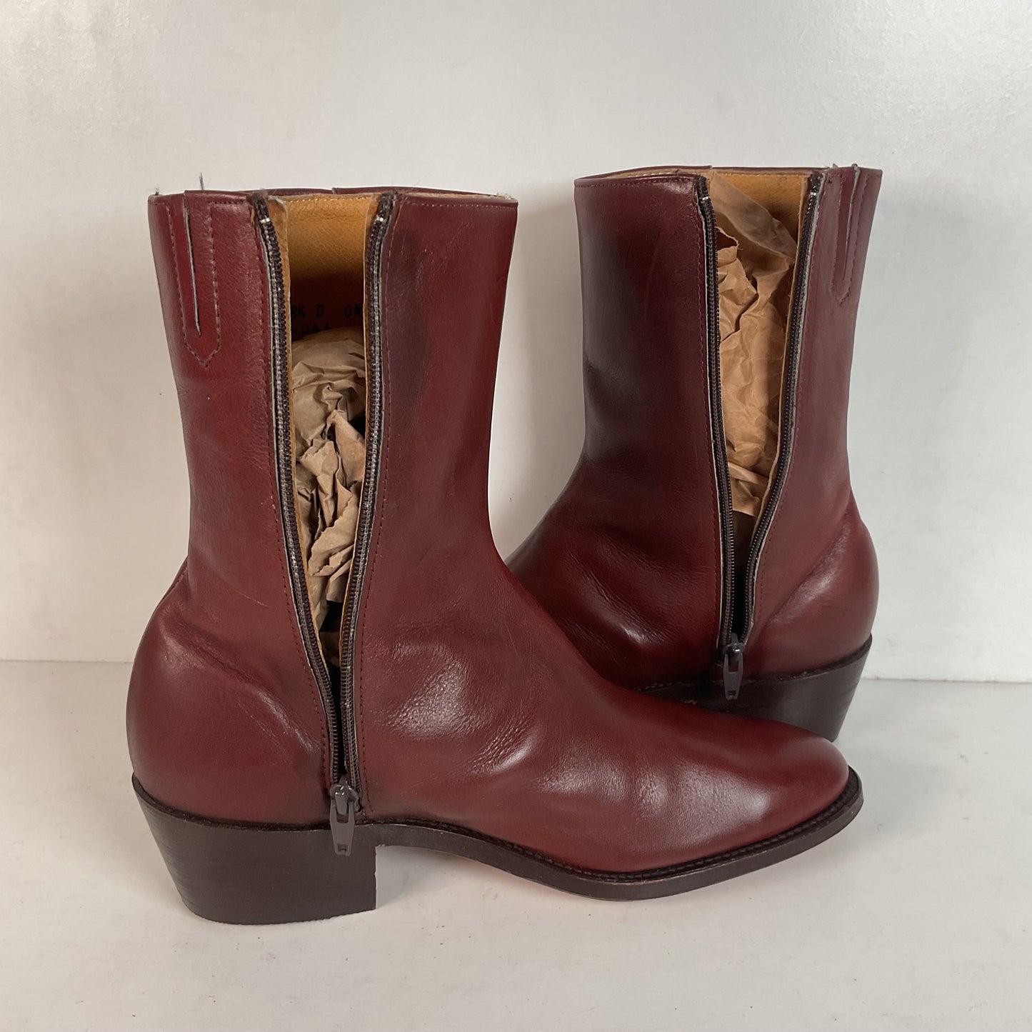 Vintage Frye Men’s Chelsea Boots 8.5 USA Made New Old Stock