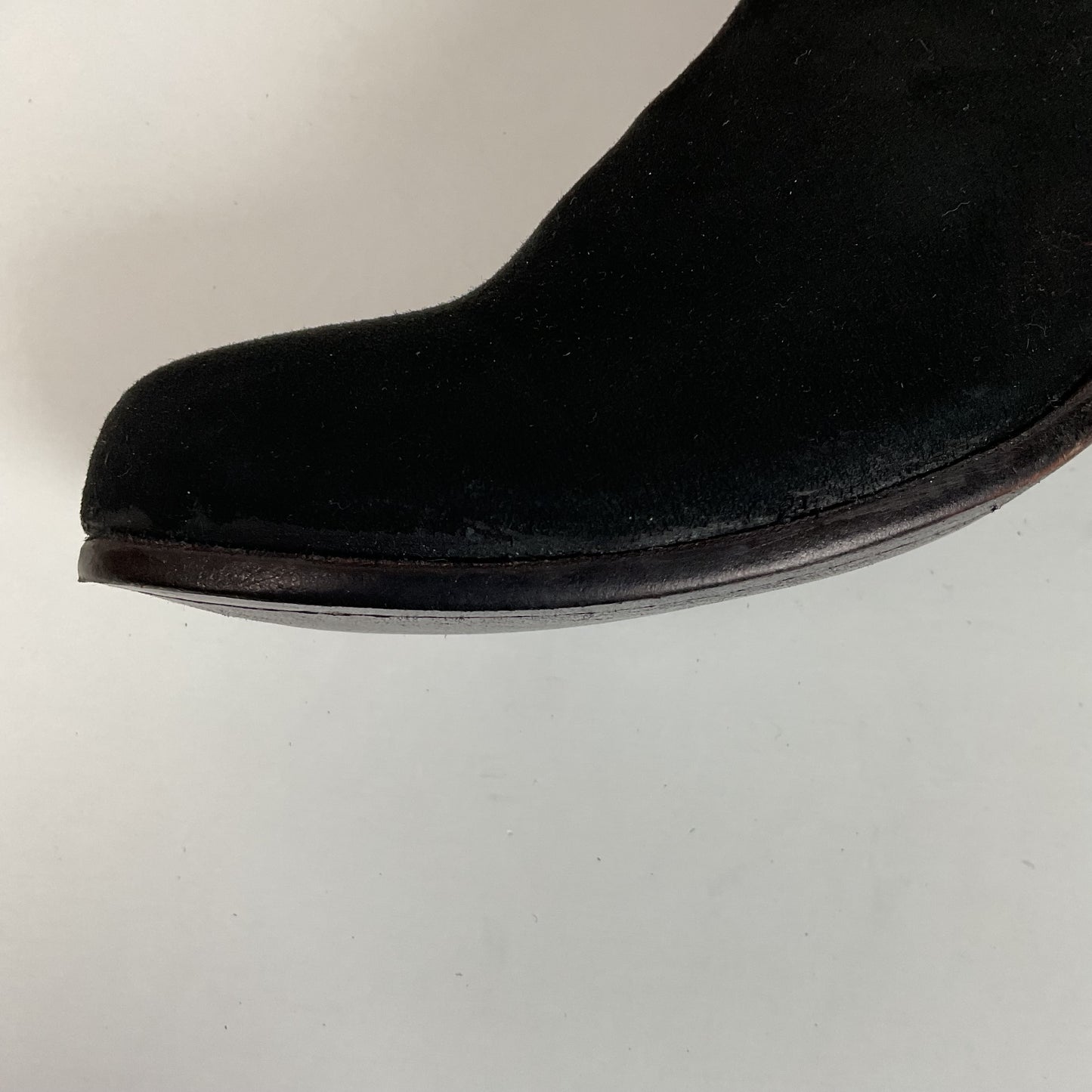 Lucchese Classics Handmade Suede Brush off Booties 8 B USA Made