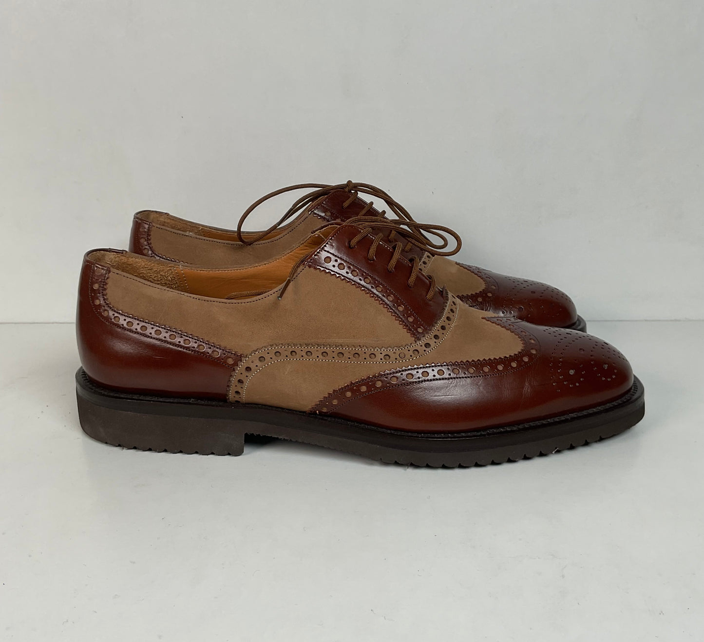 Mezlan Specator Derby Shoes 10 M Vibram Gumlite