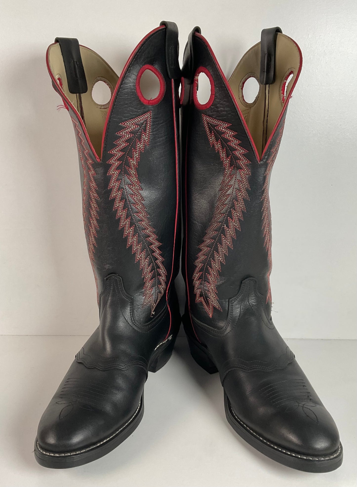 Vintage Texas Brand Buckaroo Cowboy Boots 10.5 EE USA Made