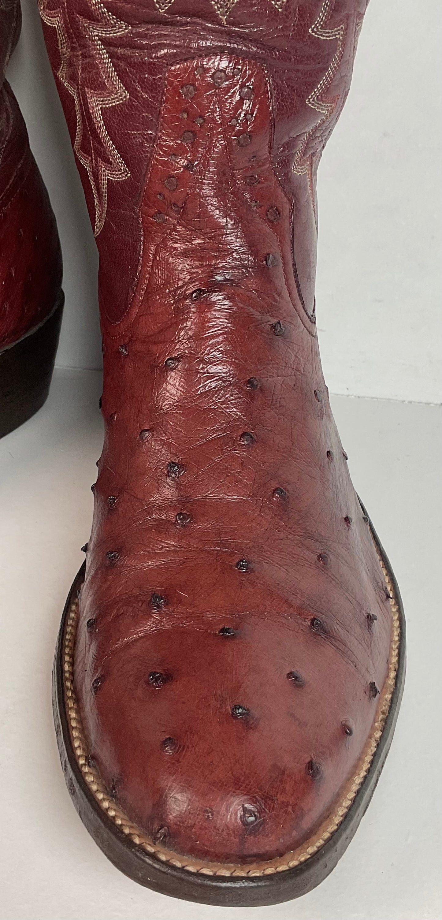 Rios Of Mercedes Full Quill Ostrich Cowboy Boots Men’s 8 | Women’s 9 Exotic