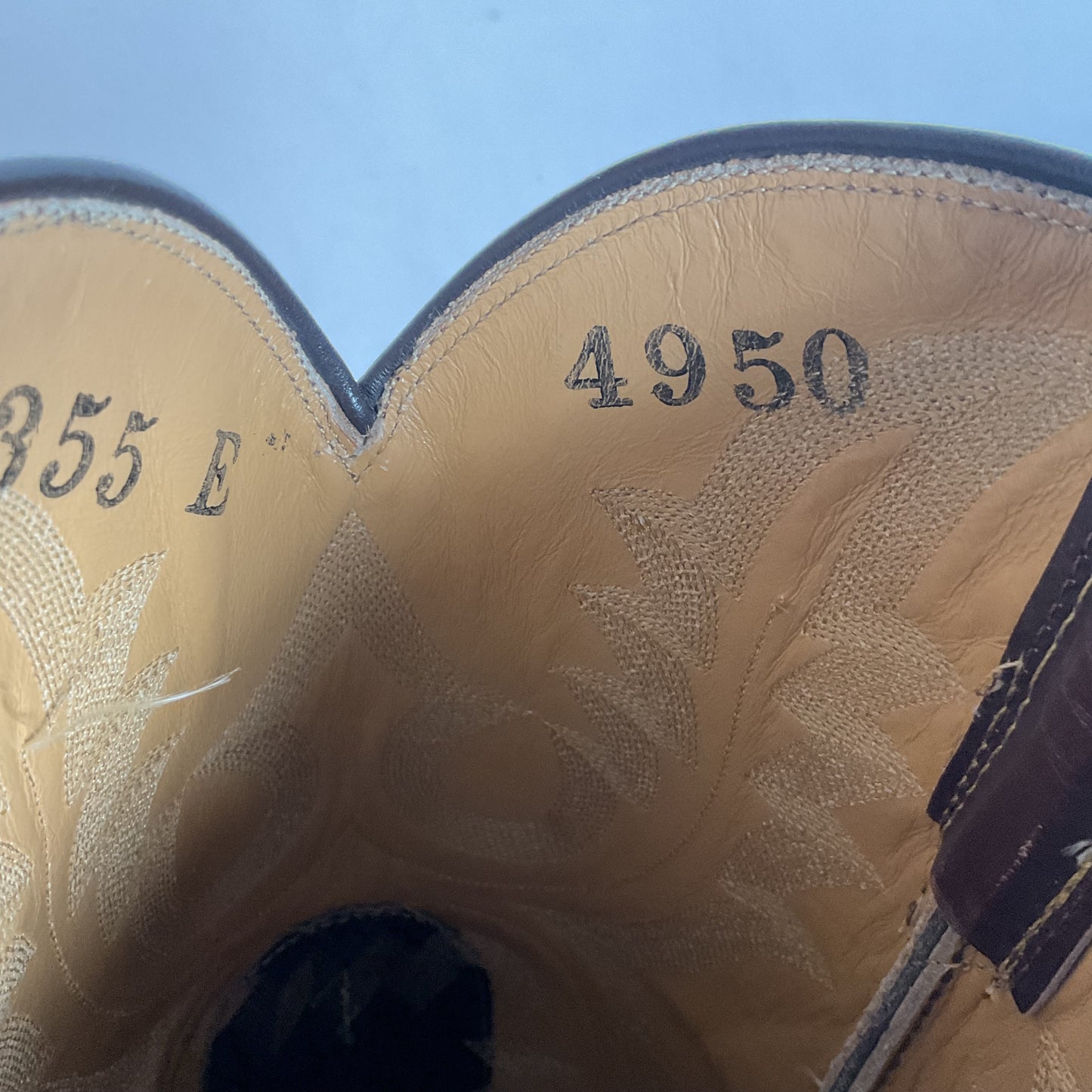Vintage Rios Of Mercedes Lizard Teju 9.5 D USA Made