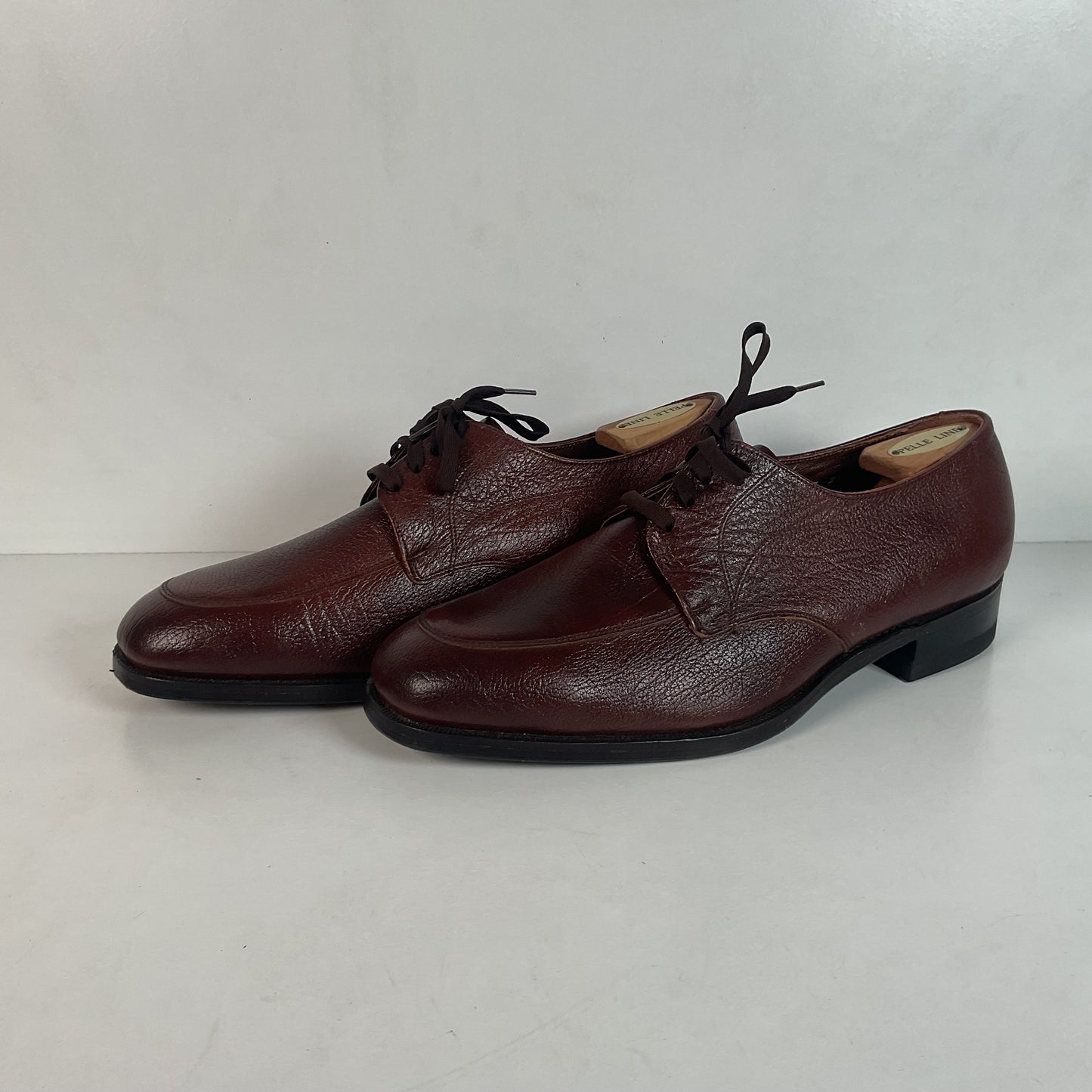 Vintage Florsheim Plain Toe Dress Shoes 10.5 3E (Wide)